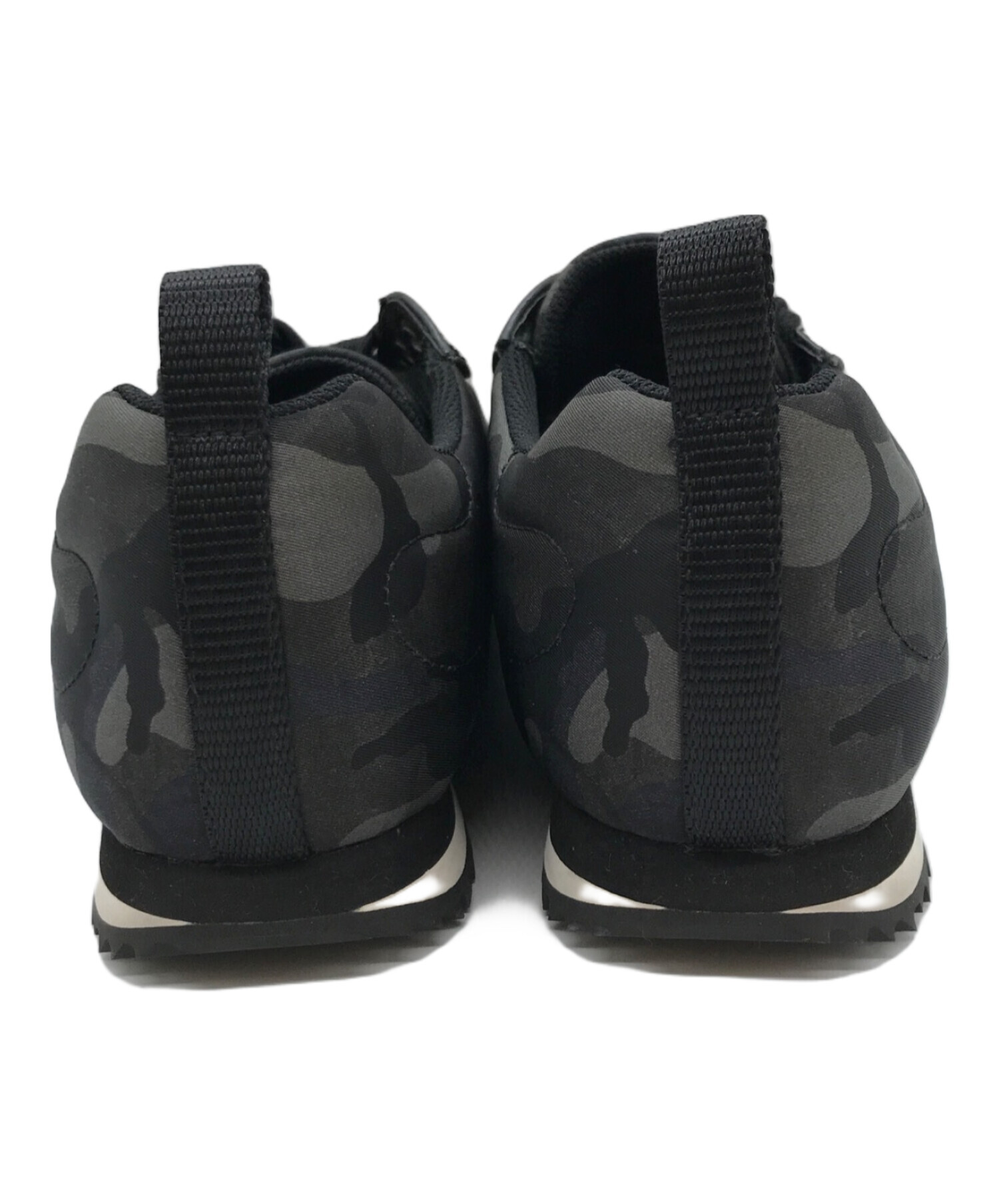 中古・古着通販】PRADA (プラダ) カモフラージュ柄スニーカー ブラック