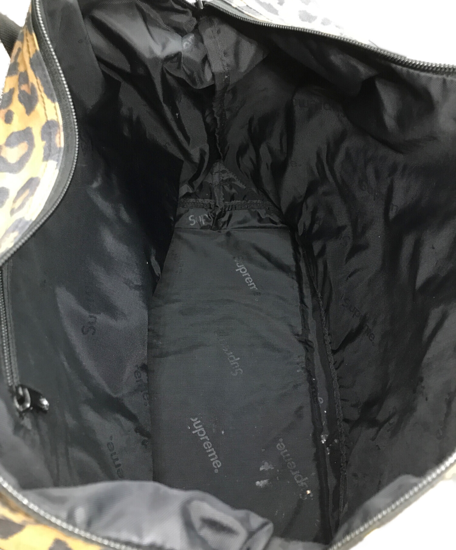 中古・古着通販】SUPREME (シュプリーム) Leopard Zip Tote Bag