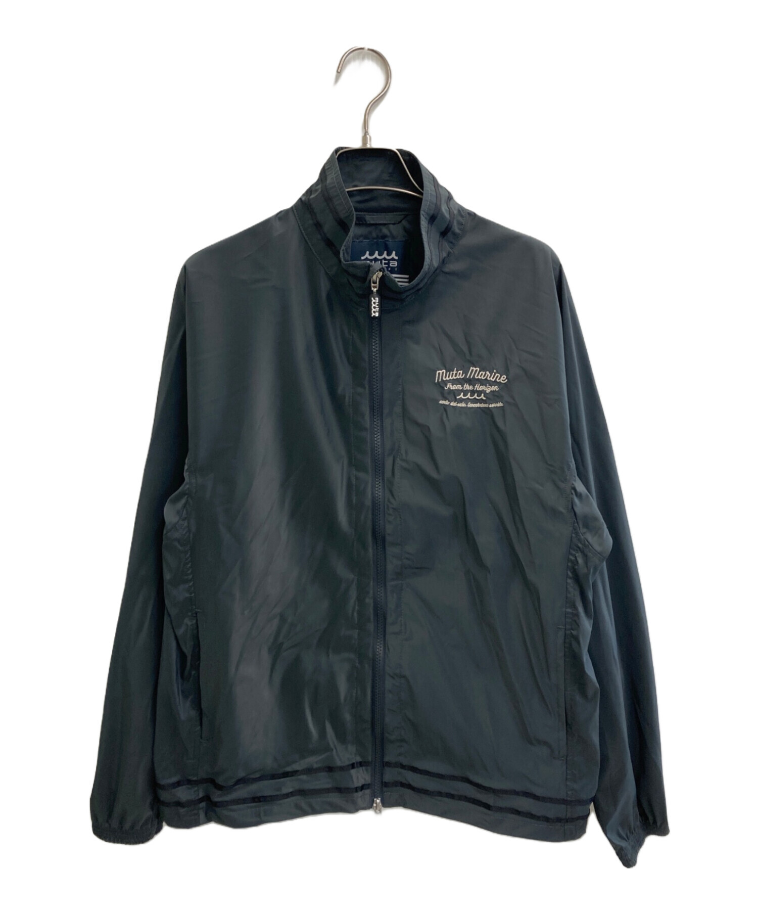 中古・古着通販】muta (ムータ) 撥水ストレッチジップブルゾン グレー