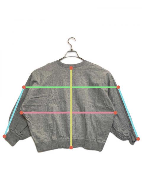 中古・古着通販】stussy (ステューシー) ショート丈スウェット グレー