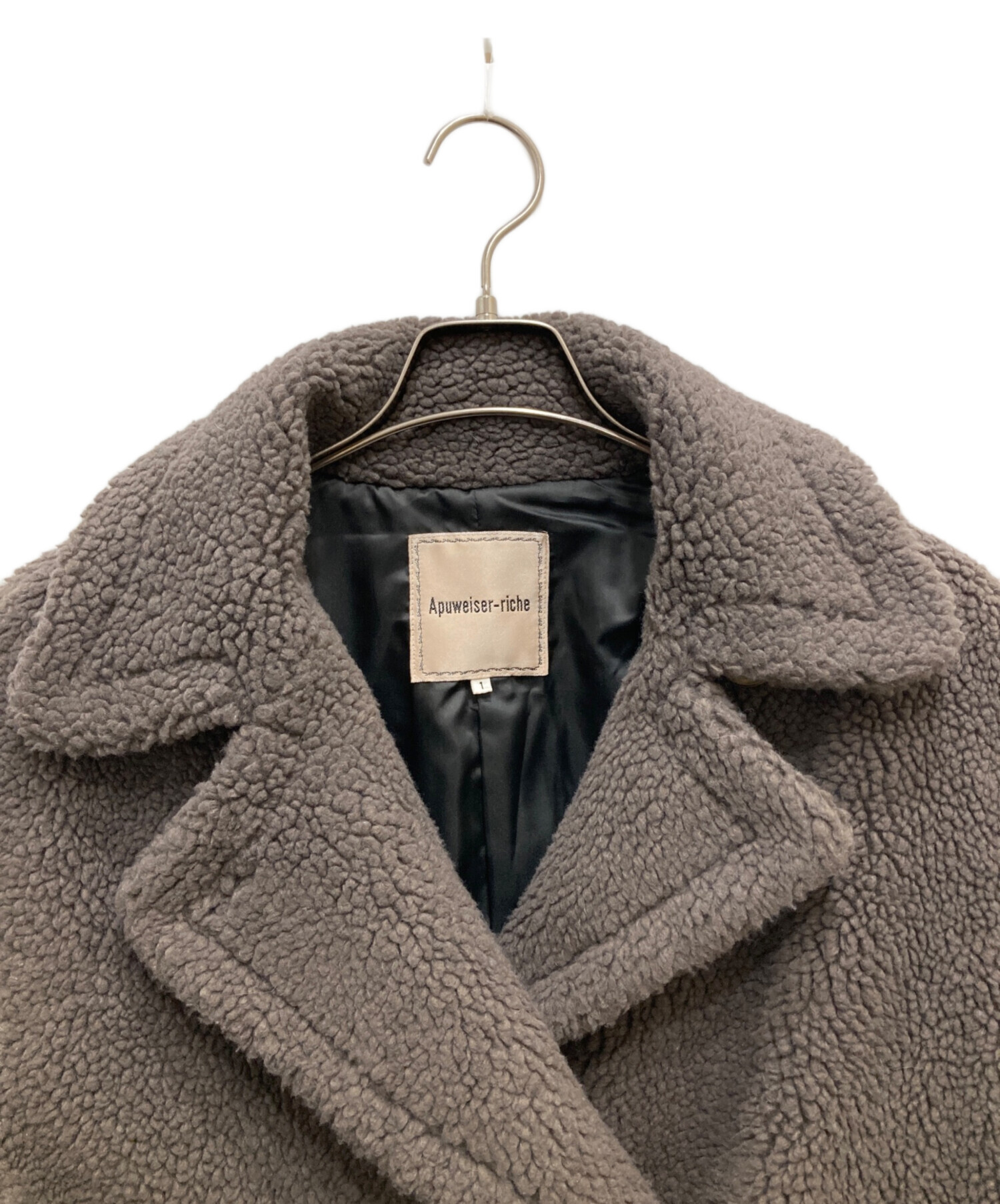 中古・古着通販】Apuweiser-riche (アプワイザーリッシェ) ボアダブル