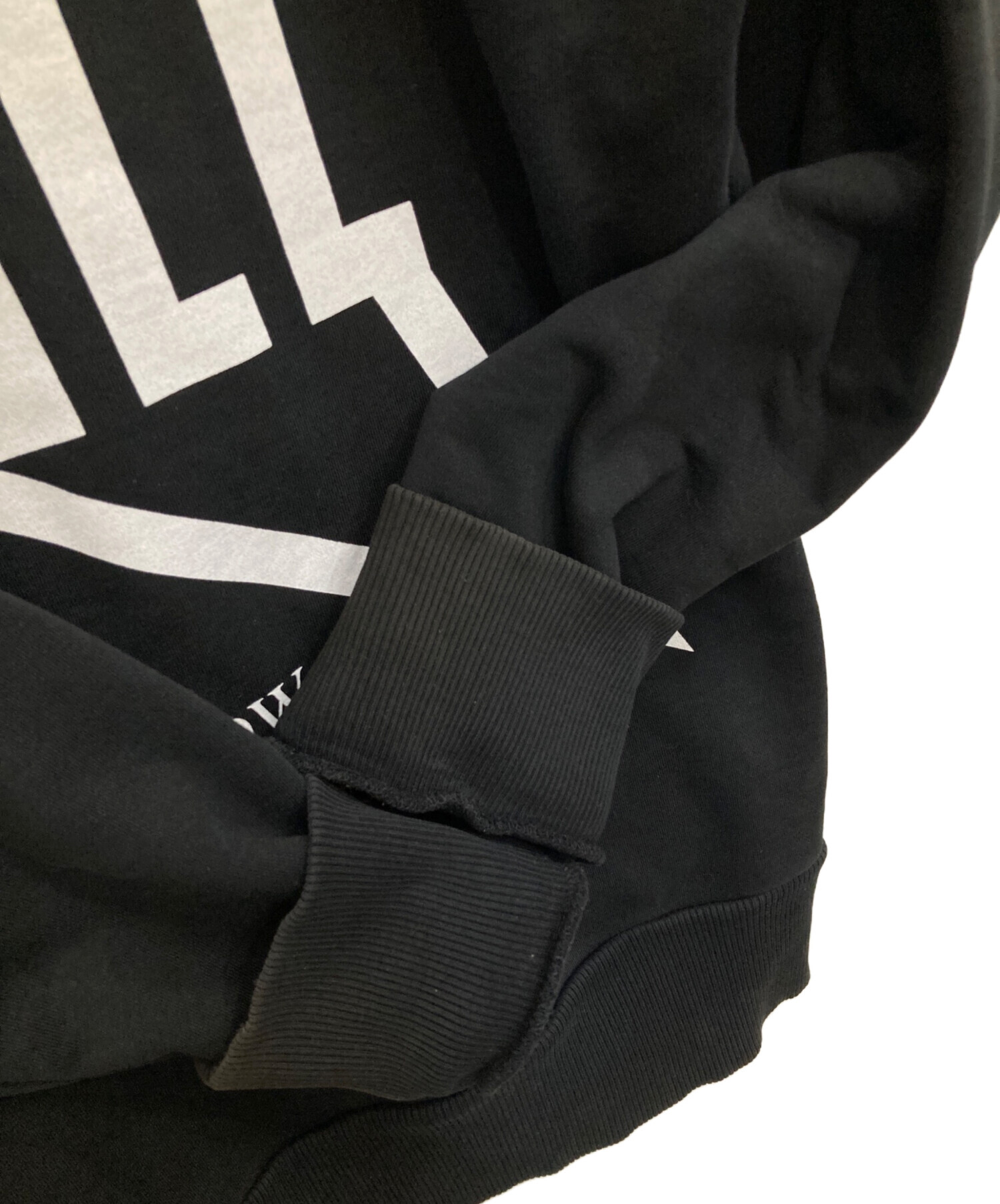 中古・古着通販】DIESEL (ディーゼル) ジップパーカー ブラック サイズ