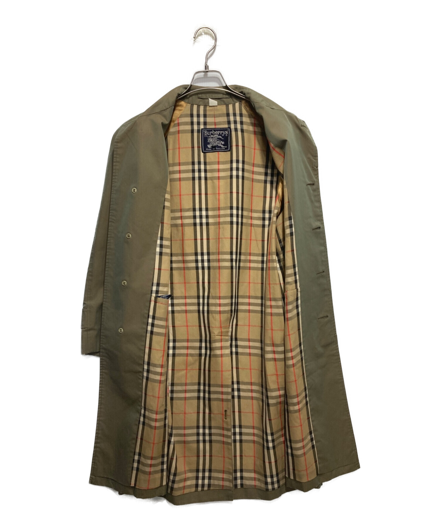 中古・古着通販】Burberry's (バーバリーズ) 玉虫ステンカラーコート