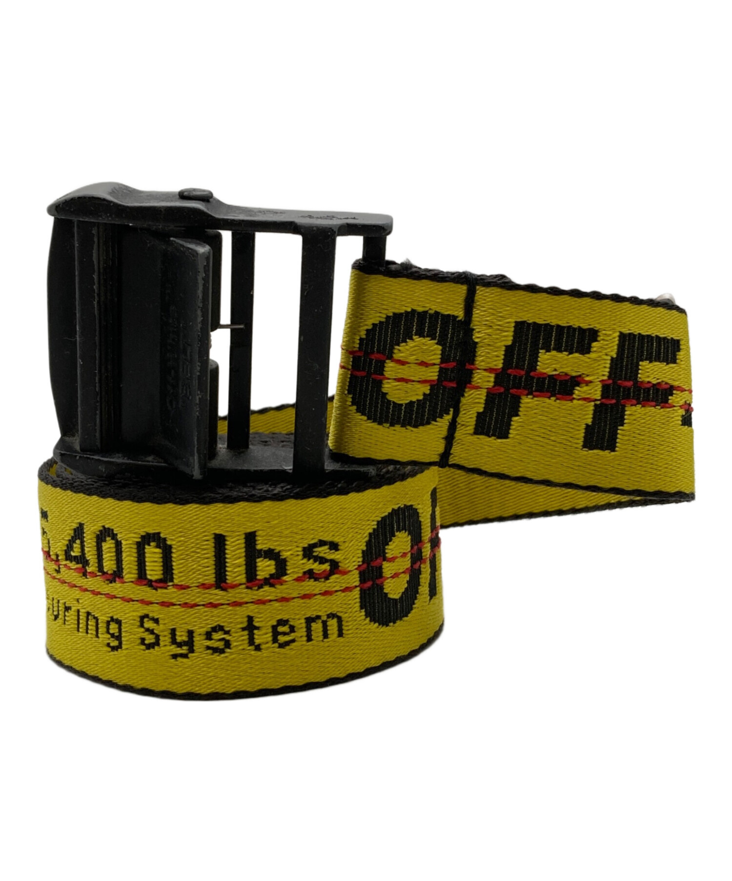 中古・古着通販】OFFWHITE (オフホワイト) ベルト イエロー サイズ:O/S