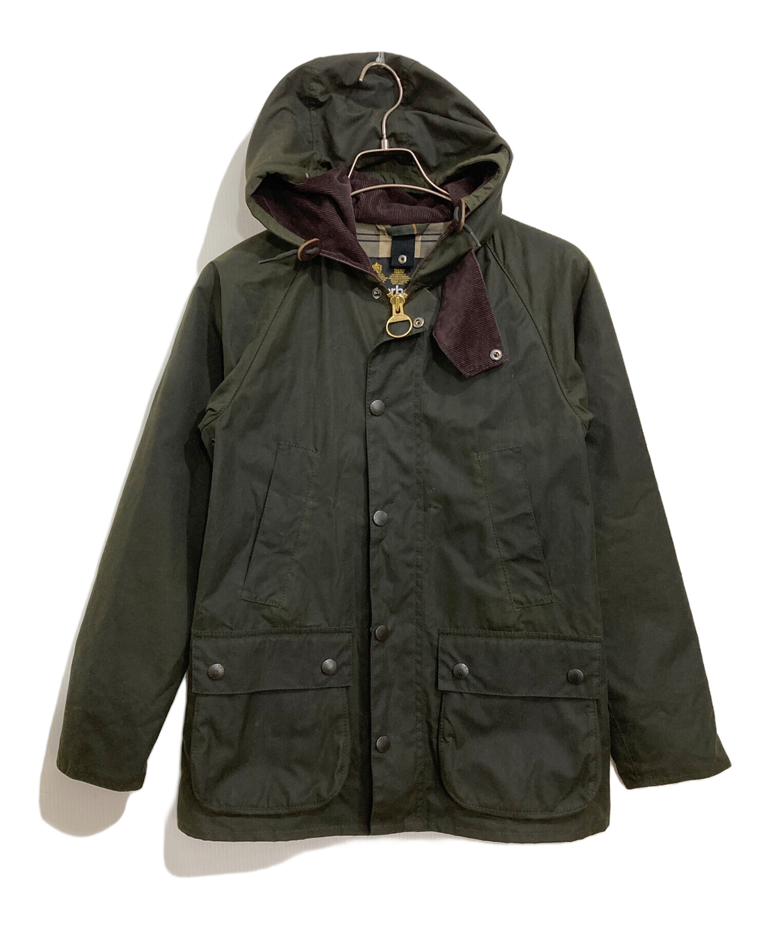 中古・古着通販】Barbour (バブアー) フード付き オイルドジャケット