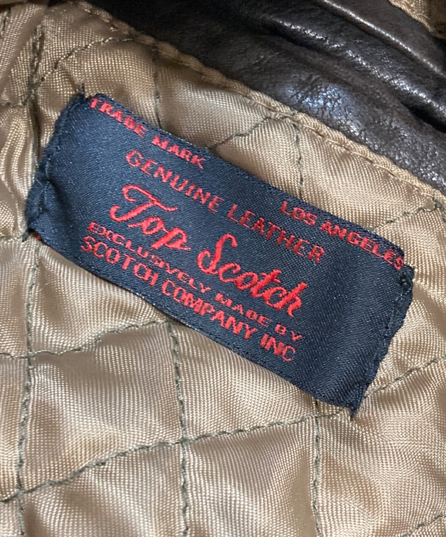 中古・古着通販】Golden Bear (ゴールデンベア) レザージャケット