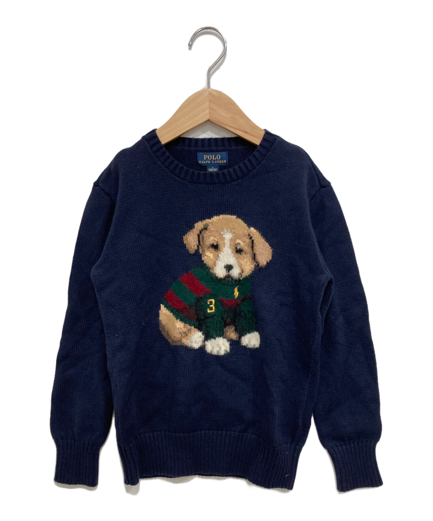 中古・古着通販】POLO RALPH LAUREN (ポロ・ラルフローレン) 犬刺繍