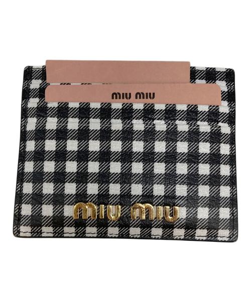 中古・古着通販】MIU MIU (ミュウミュウ) ギンガムチェックカード