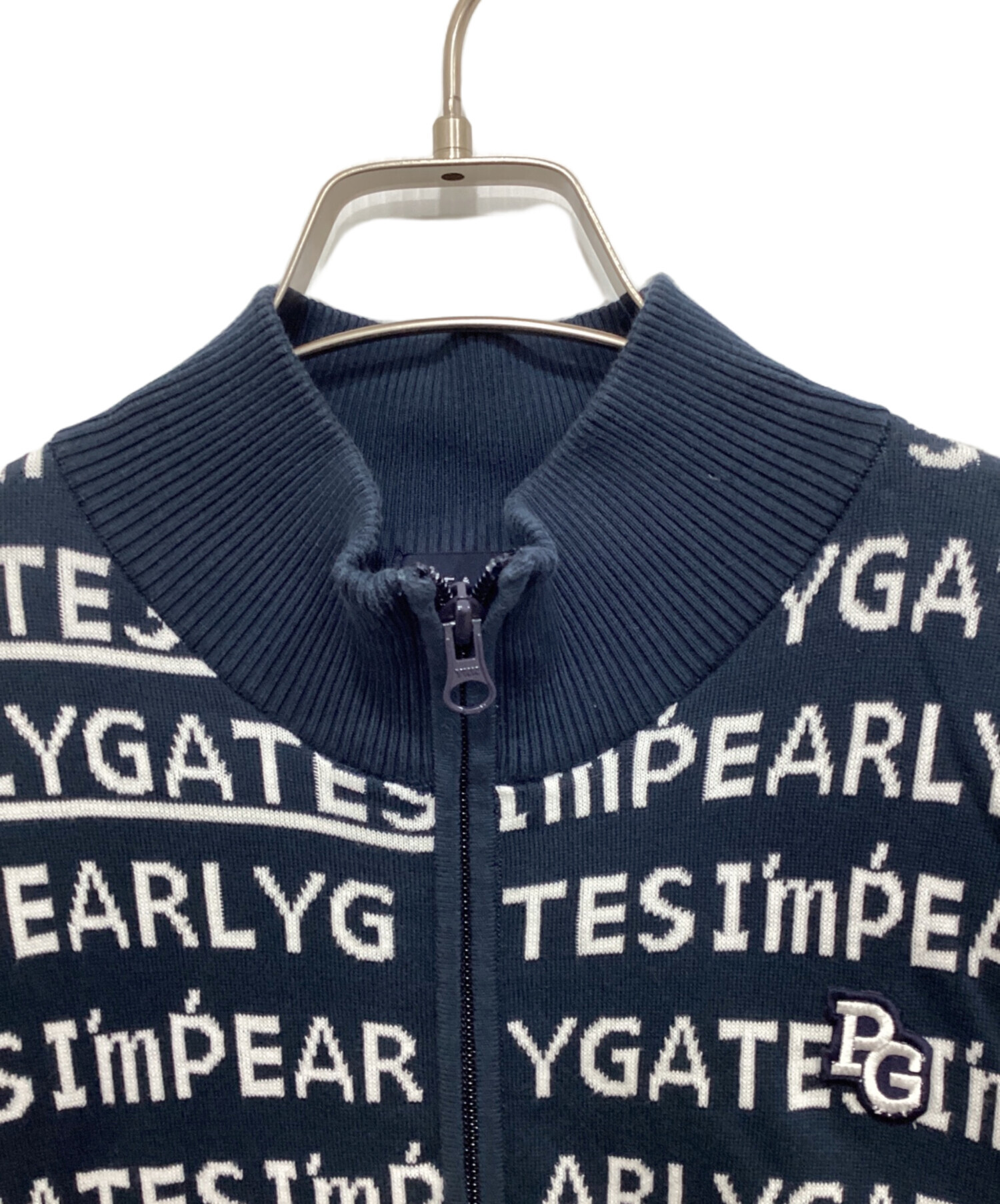 中古・古着通販】PEARLY GATES (パーリーゲイツ) ジップニット