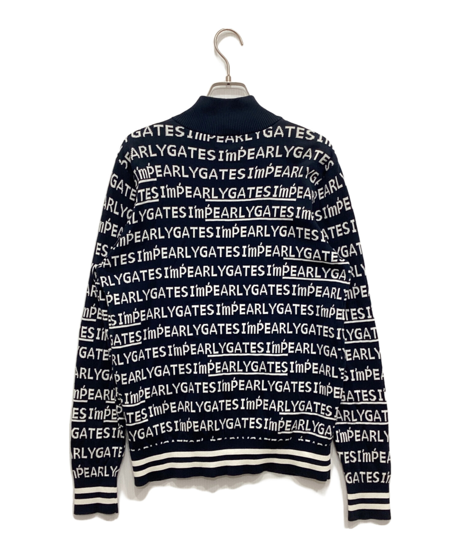 中古・古着通販】PEARLY GATES (パーリーゲイツ) ジップニット