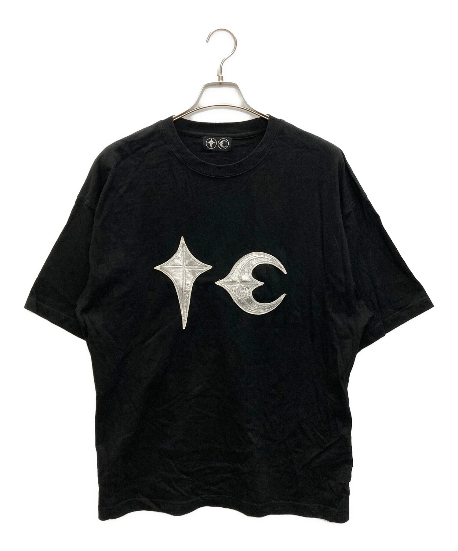 中古・古着通販】THUG CLUB (サグ クラブ) TC LEATHER PATCH T-SHIRT
