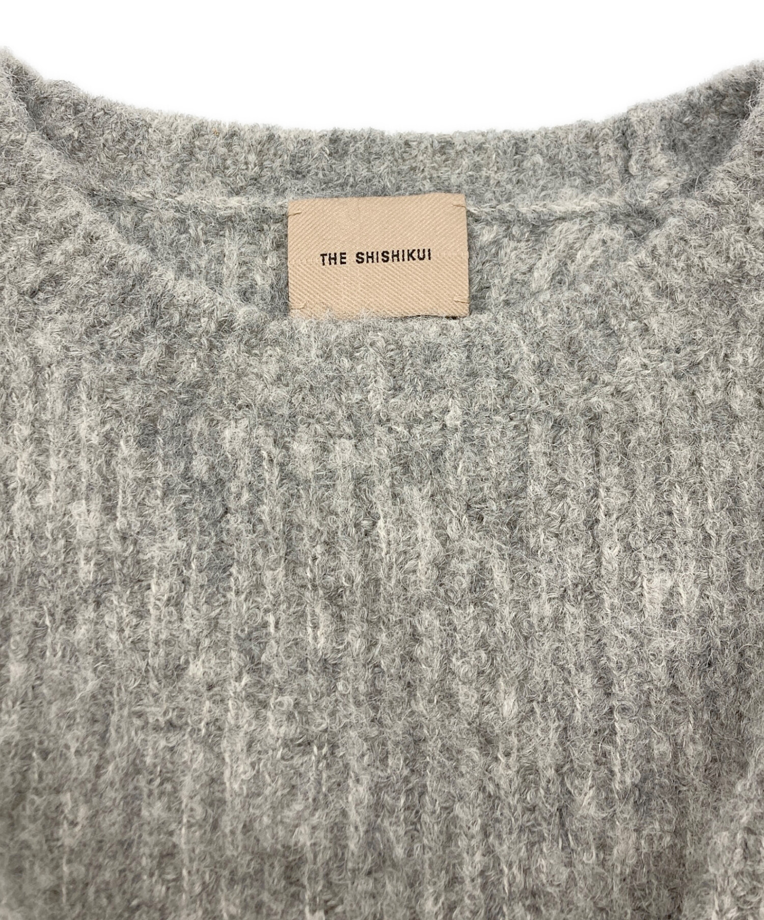 中古・古着通販】THE SHISHIKUI (ザ シシクイ) ALPACA 65 KNIT グレー