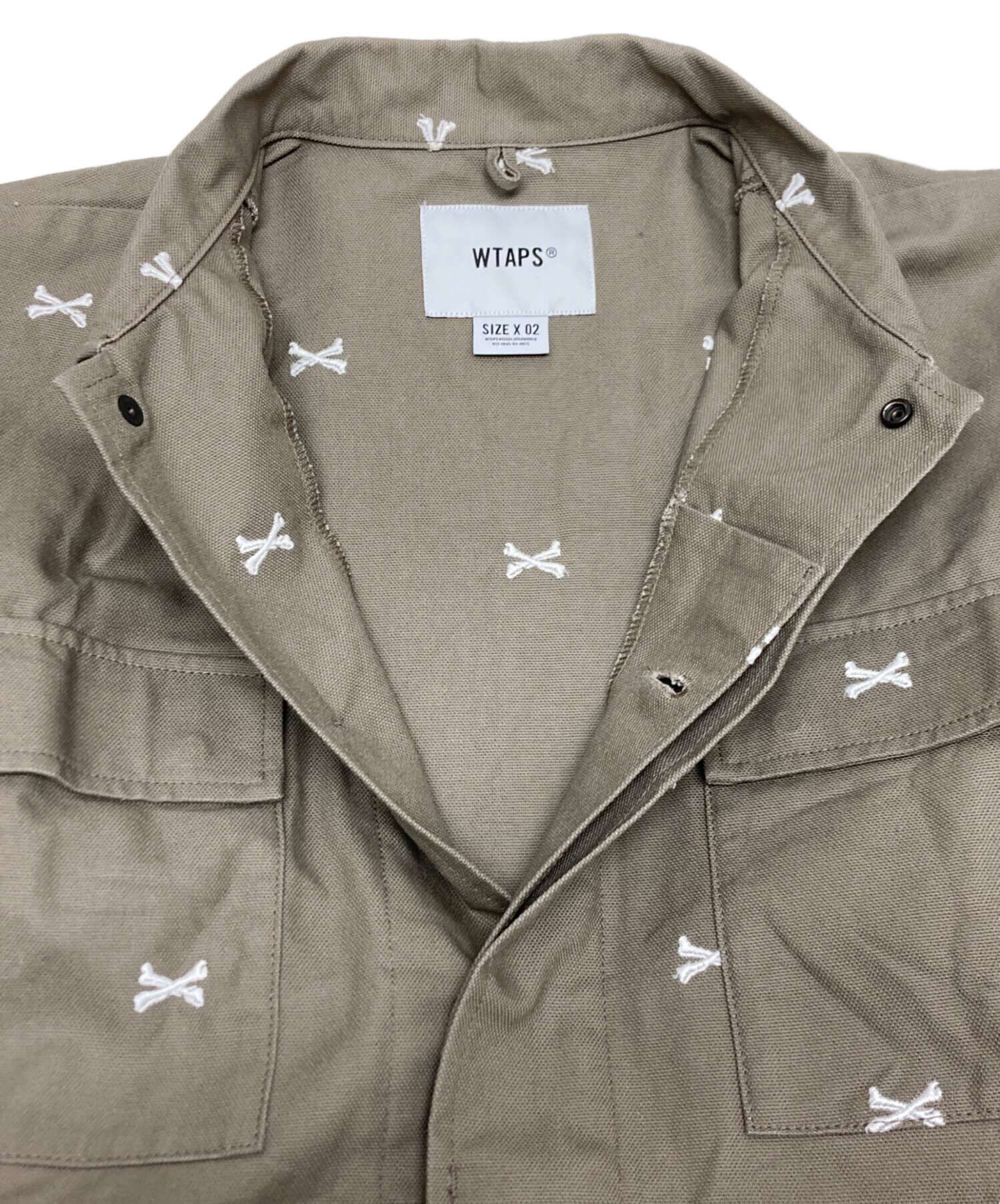 中古・古着通販】WTAPS (ダブルタップス) JUNGLE 01/LS/COTTON.OXFORD