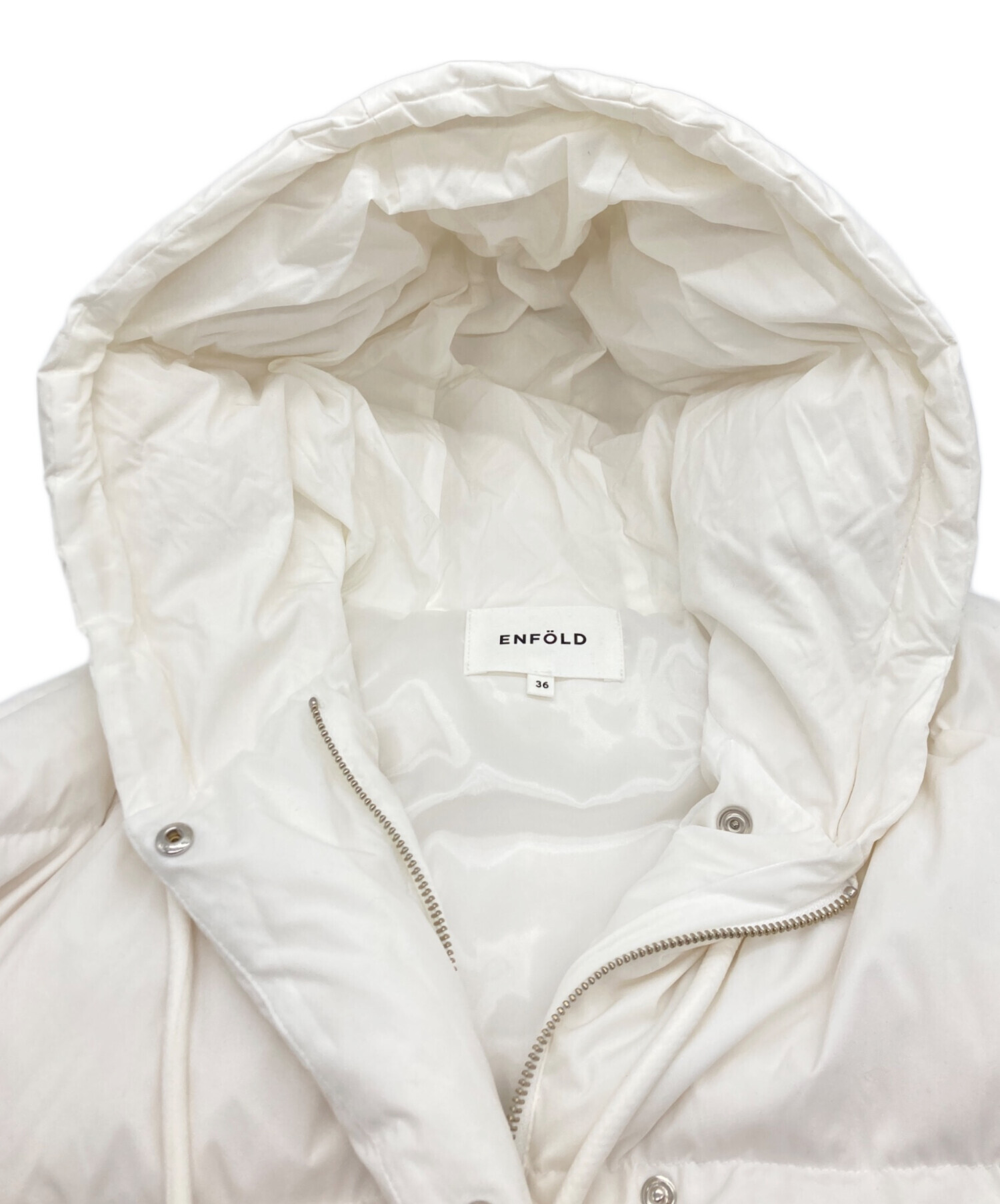 中古・古着通販】ENFOLD (エンフォルド) N/PUタフタ ミニマルダウン