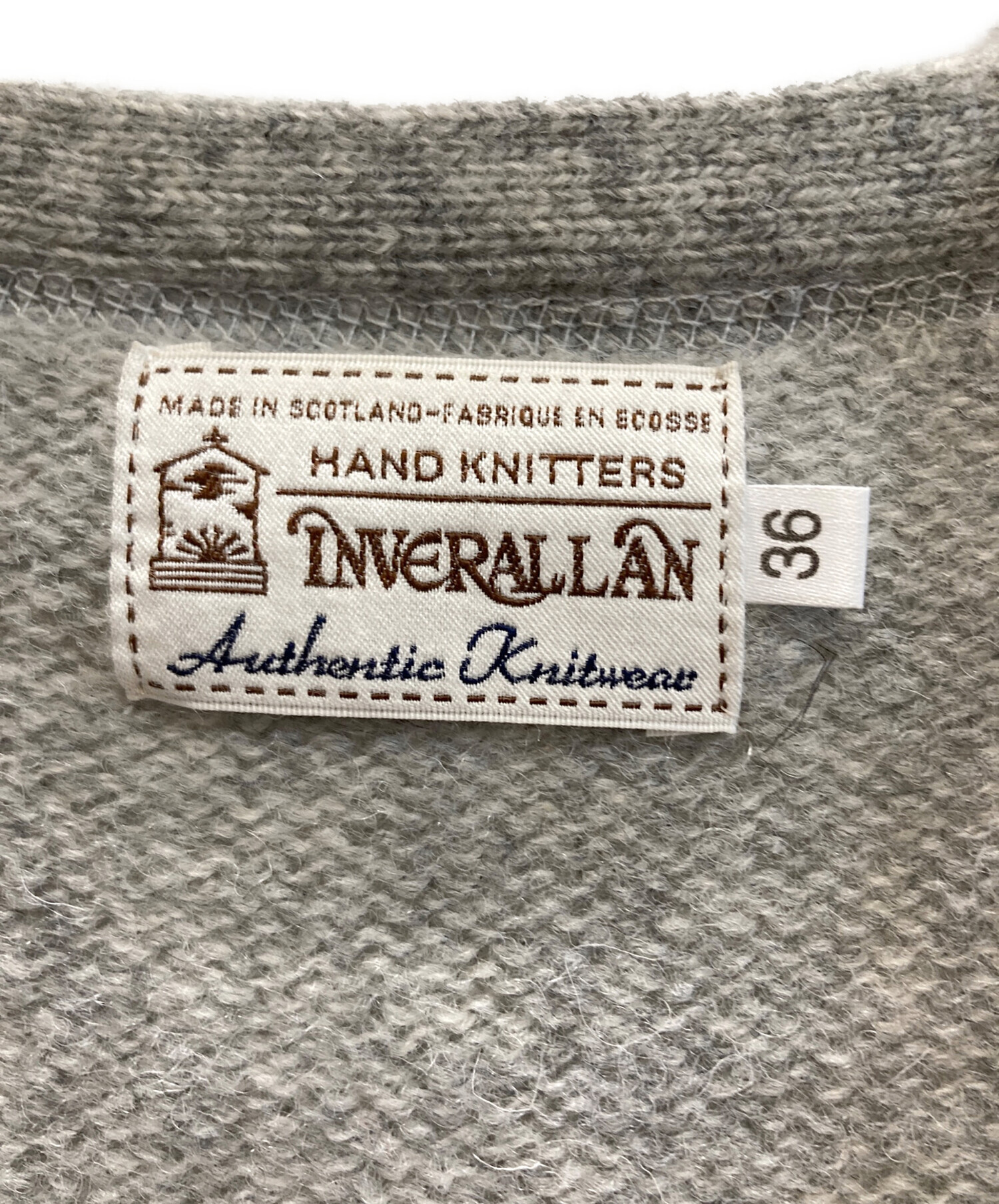 中古・古着通販】INVERALLAN (インバーアラン) Vネックニット