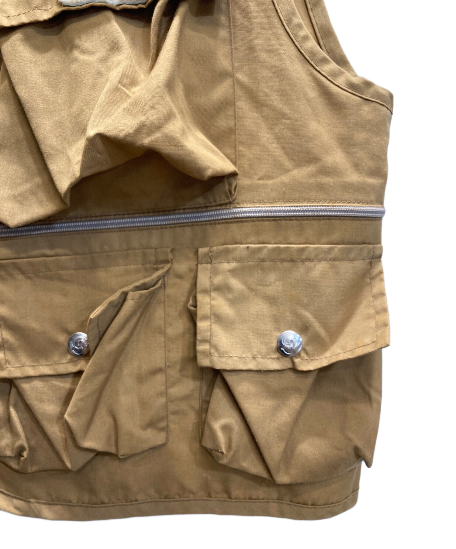 中古・古着通販】Columbia (コロンビア) フィッシングベスト ベージュ