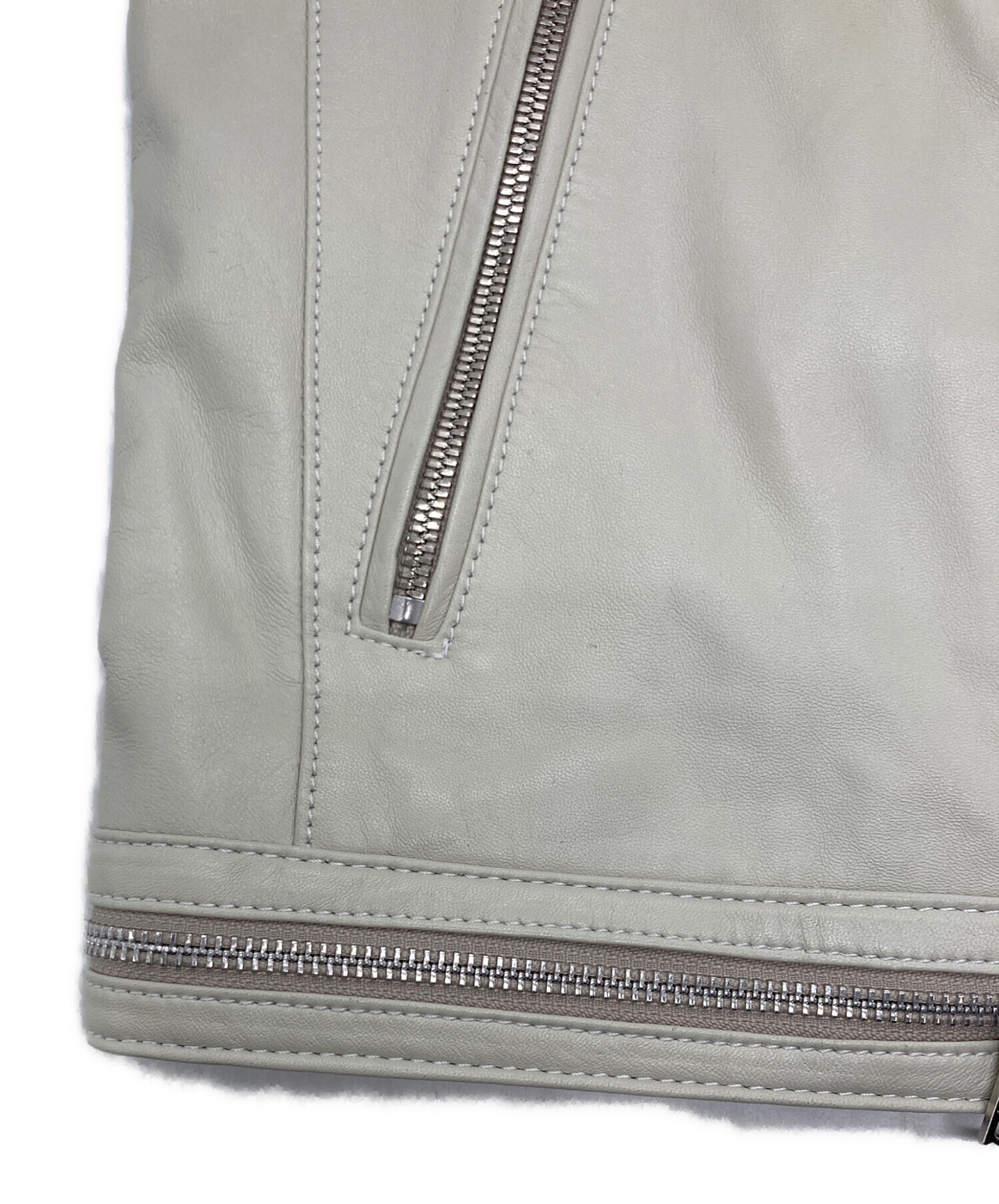 中古・古着通販】LOVELESS (ラブレス) ラムレザー ライダース