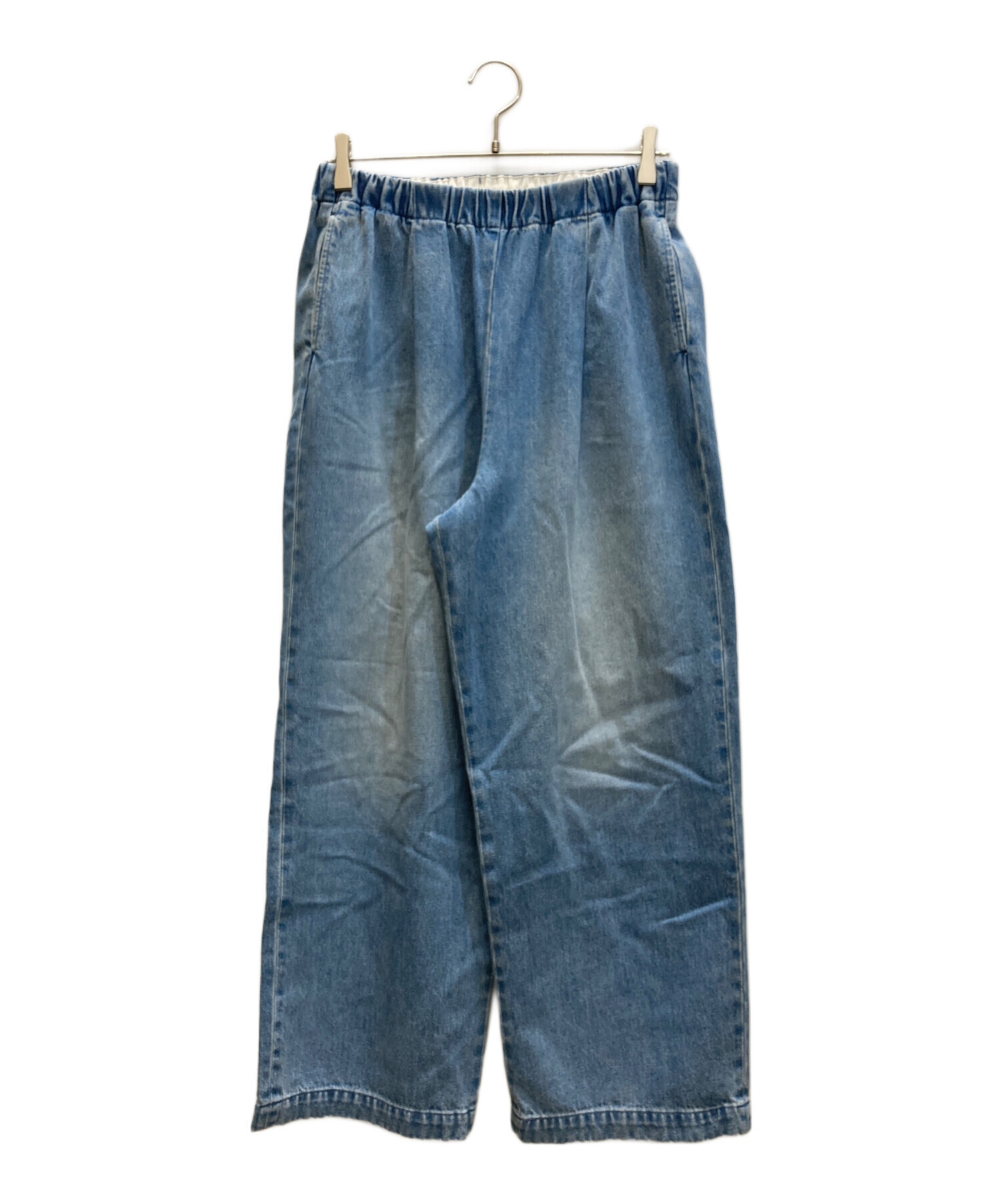 中古・古着通販】kagure (カグレ) フェードデニムイージーパンツ