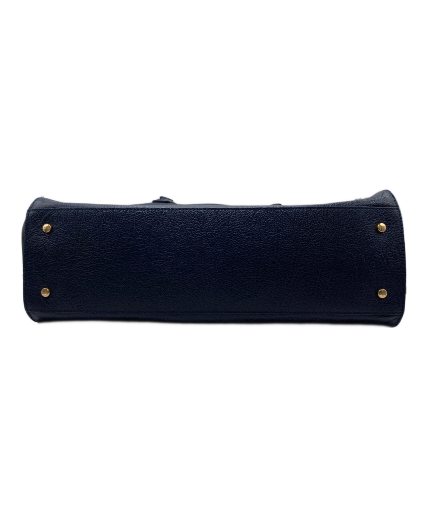 中古・古着通販】TOD'S (トッズ) レザートートバッグ ネイビー