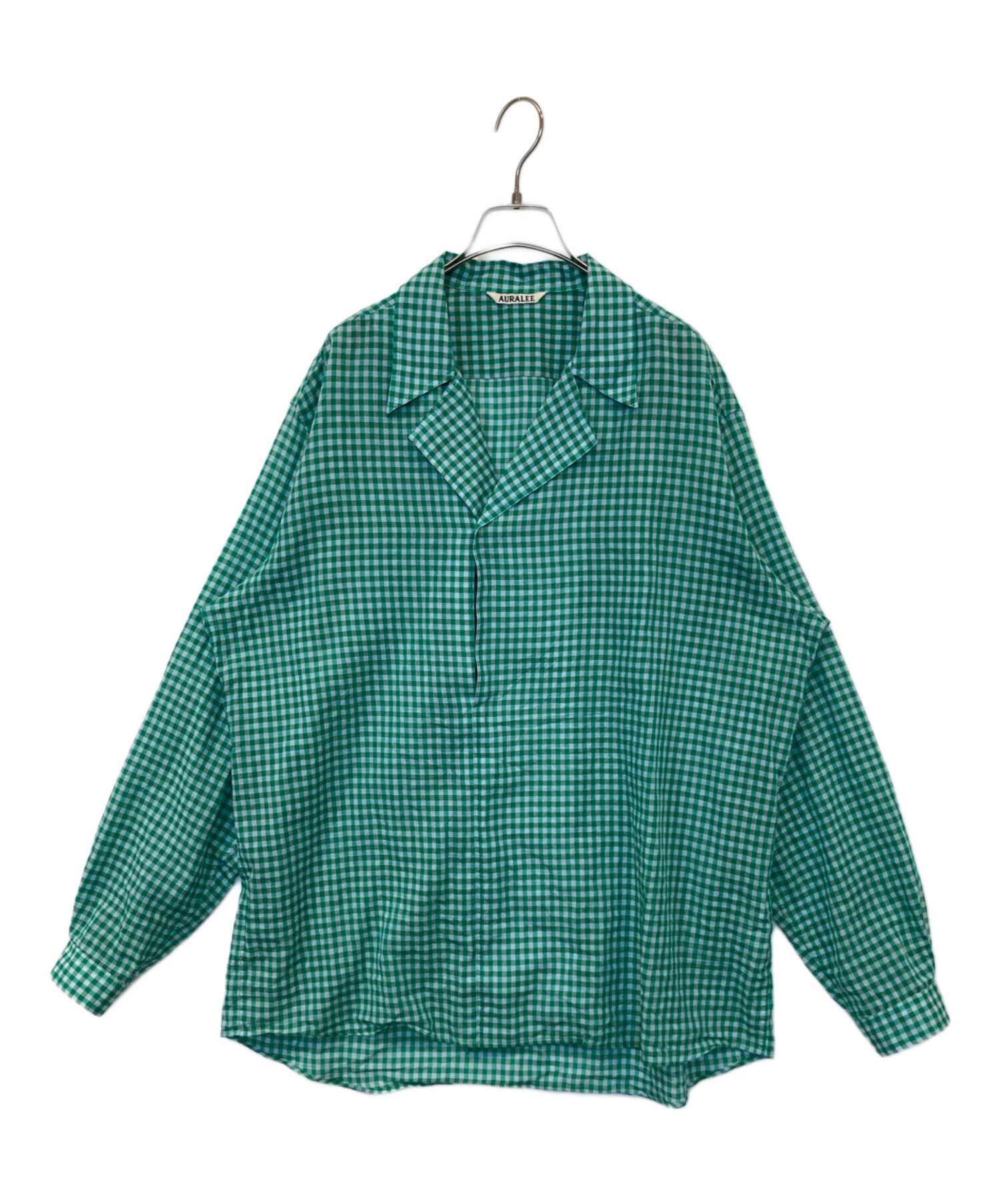 中古・古着通販】AURALEE (オーラリー) Airy Light Cotton Check P/O