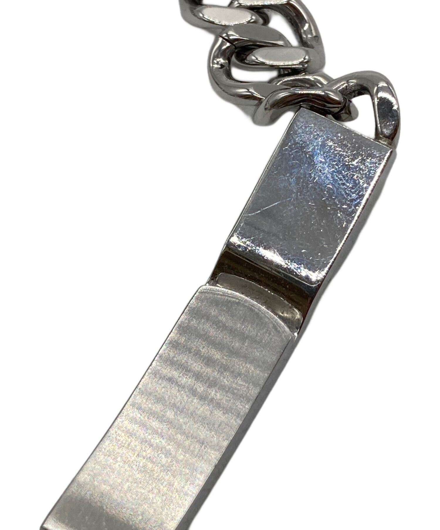 中古・古着通販】DIESEL (ディーゼル) ロゴプレート＆チェーン