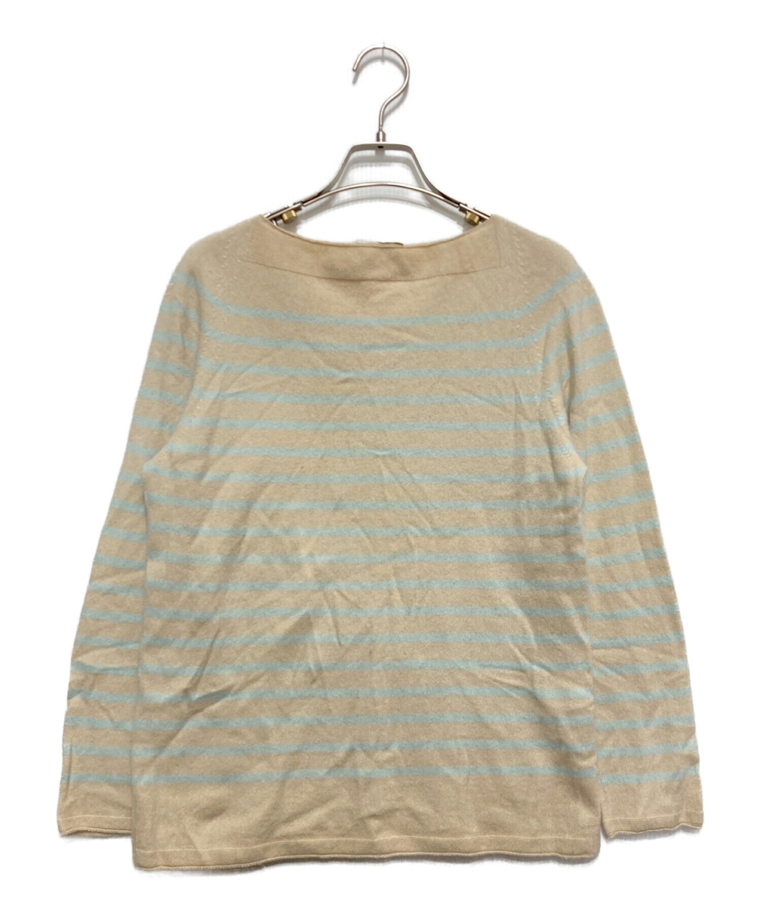 中古・古着通販】YURI PARK (ユリパーク) カシミヤボーダーニット AM