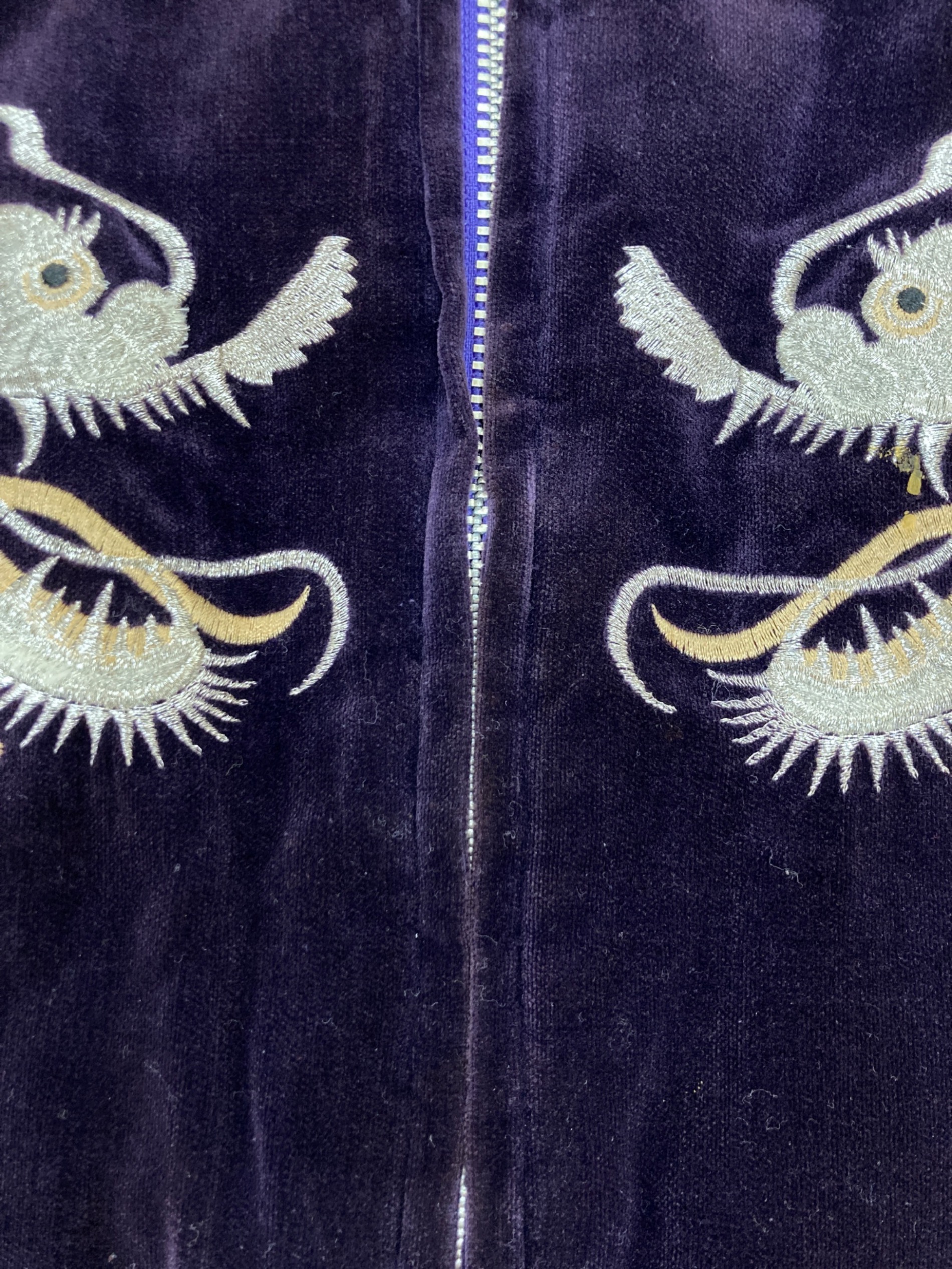 中古・古着通販】LONDON FB (ロンドンエフビー) スカジャン パープル