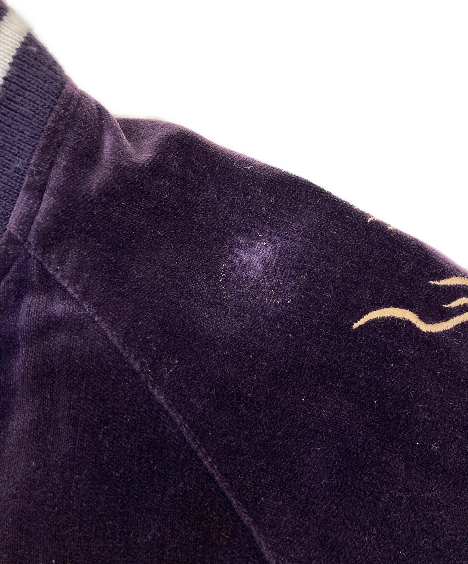 中古・古着通販】LONDON FB (ロンドンエフビー) スカジャン パープル