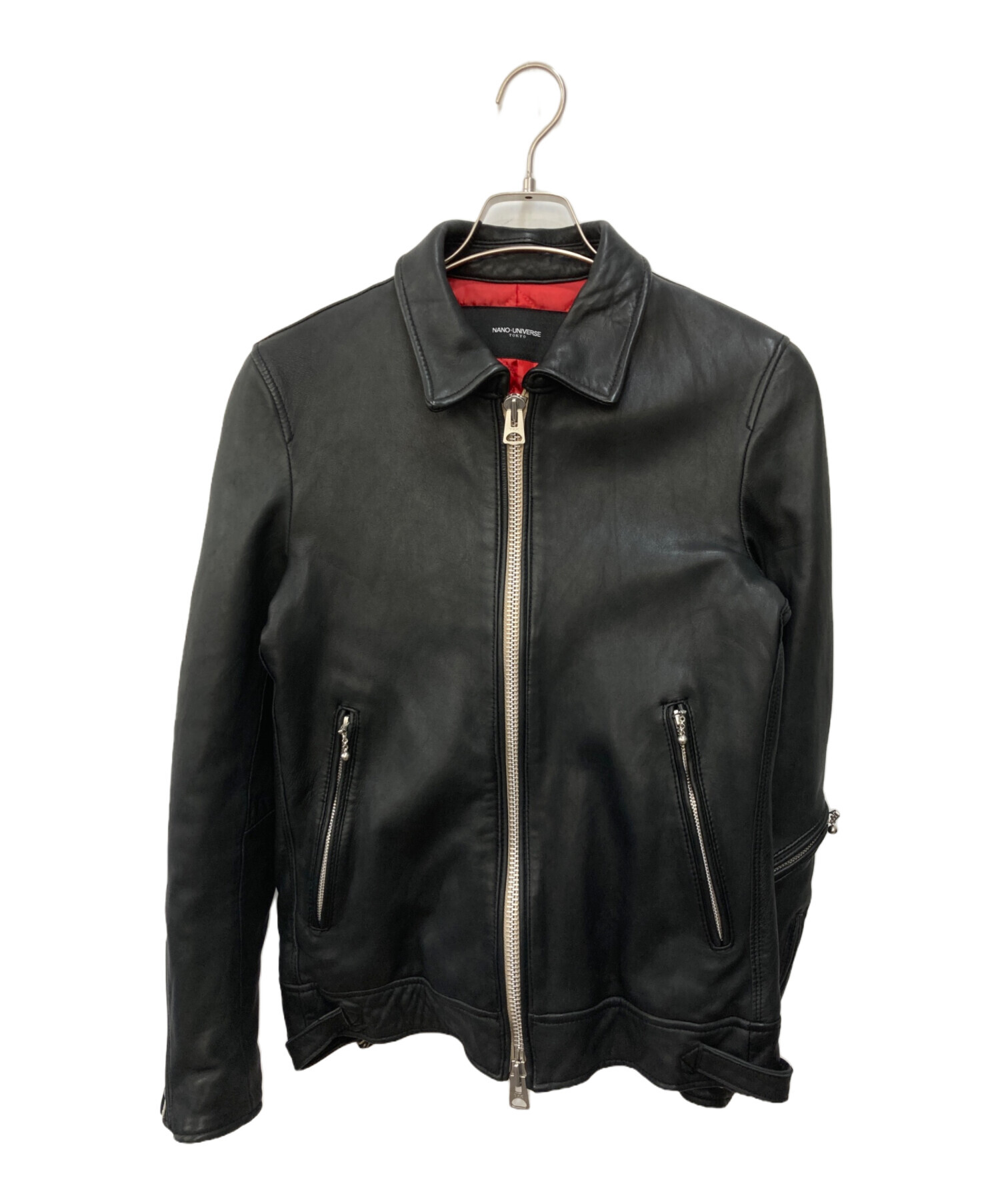 中古・古着通販】nano・universe (ナノ・ユニバース) ラムレザー