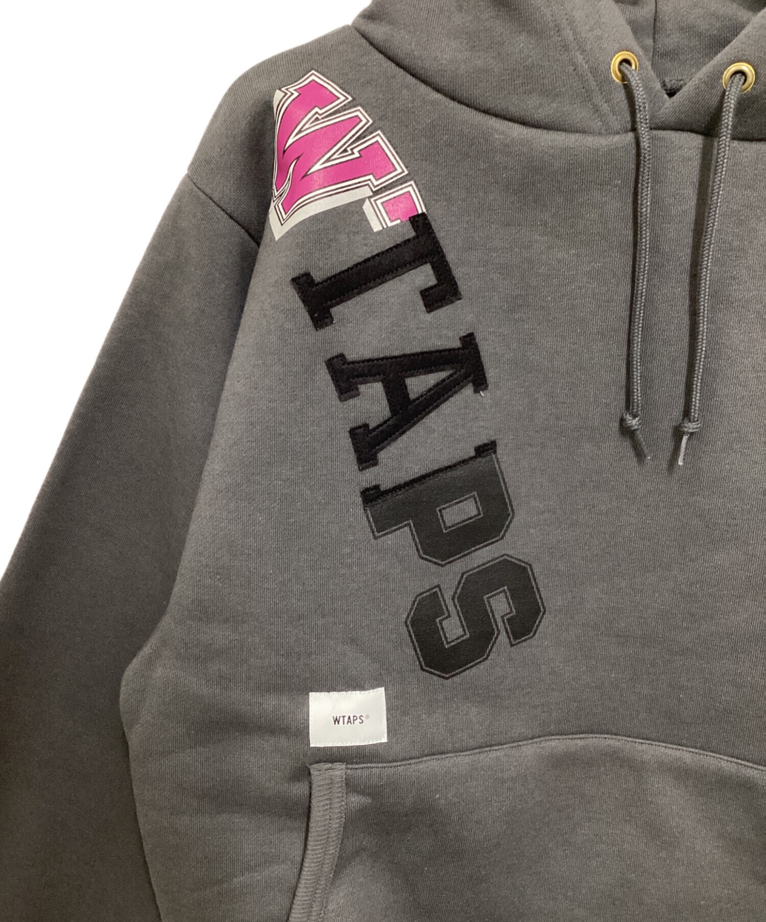 中古・古着通販】WTAPS (ダブルタップス) KATZ HOODED COPO グレー
