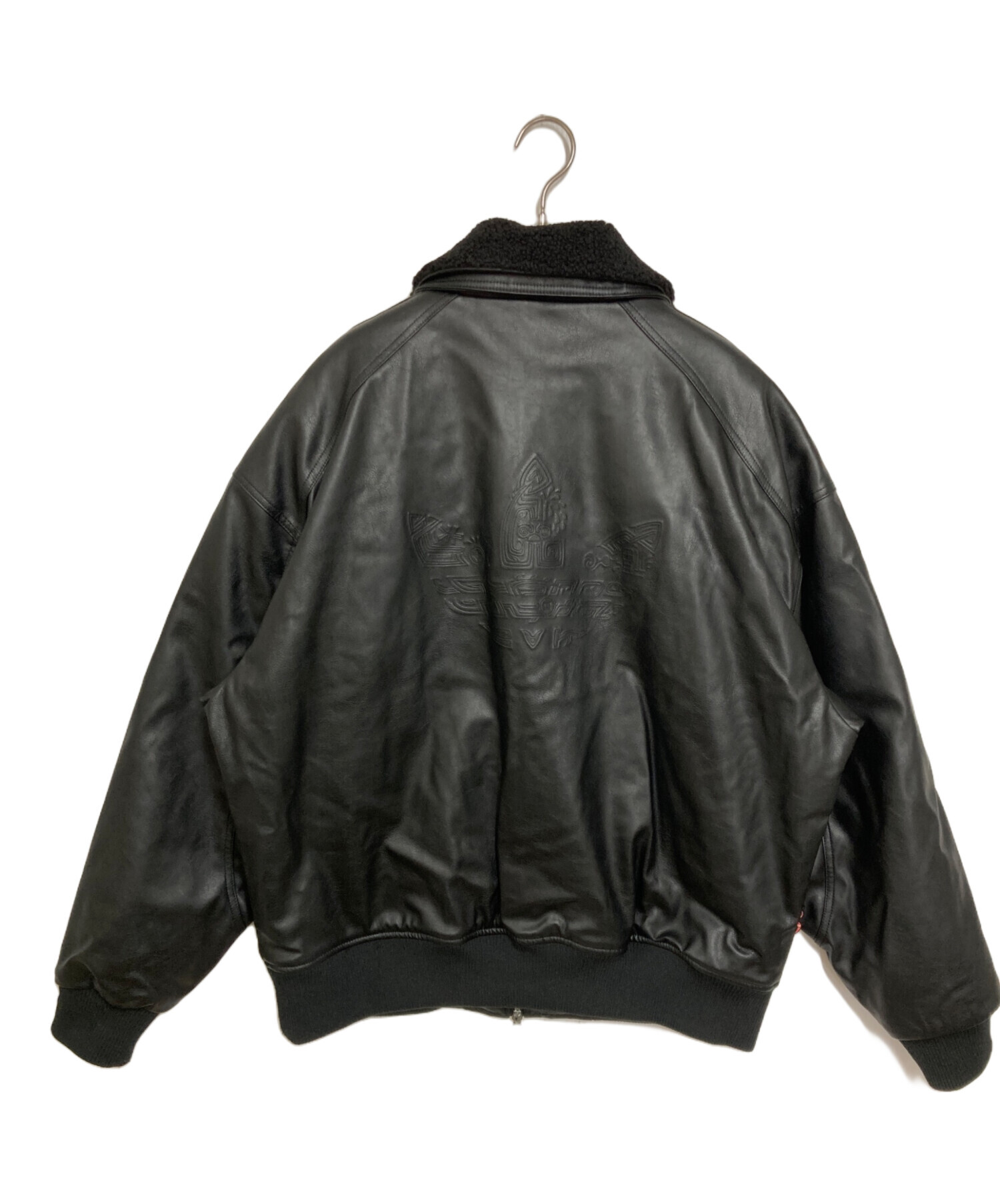 中古・古着通販】adidas (アディダス) LNY PLEATHER フェイクレザー