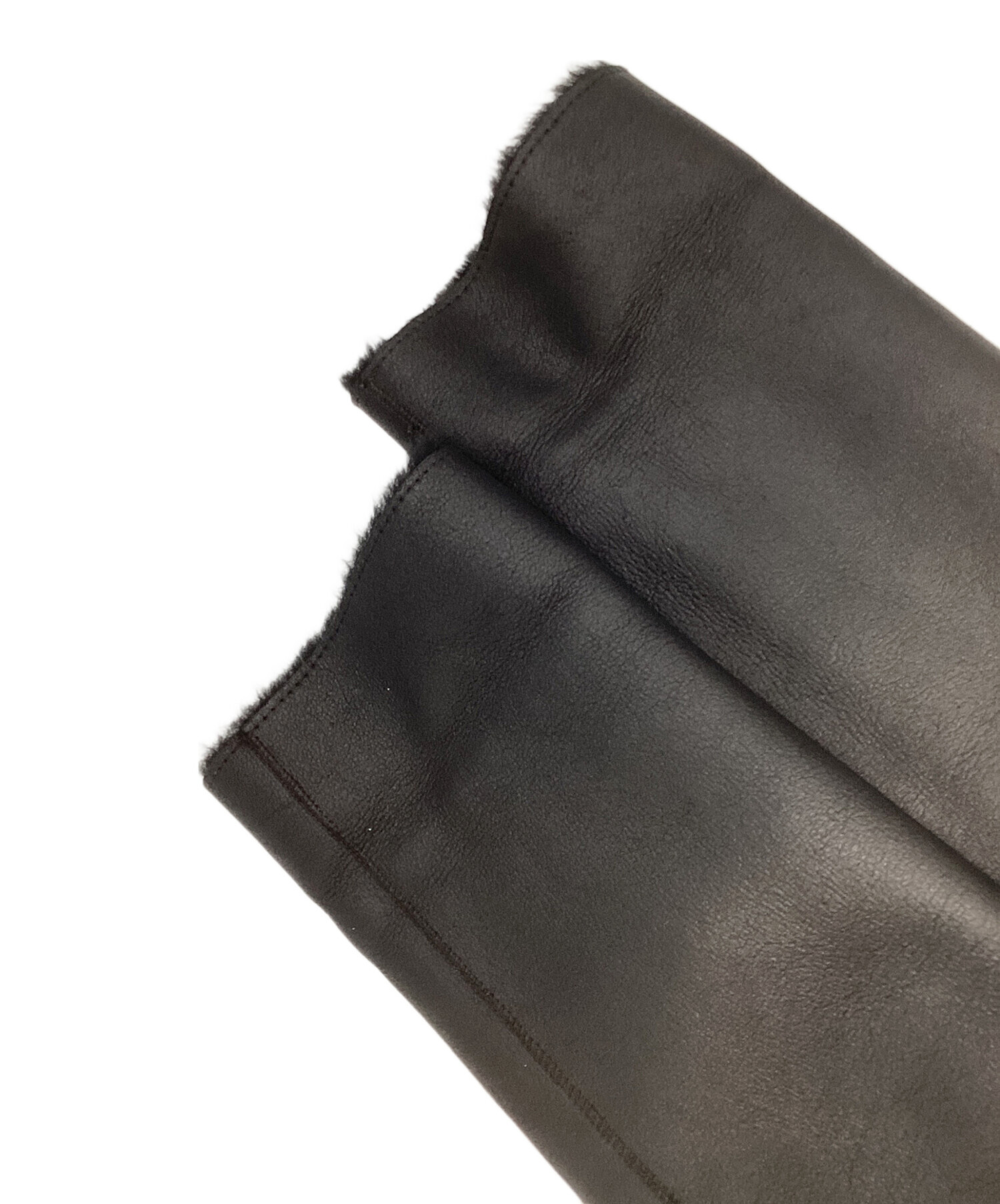 中古・古着通販】theory (セオリー) リアルムートンコート ブラック