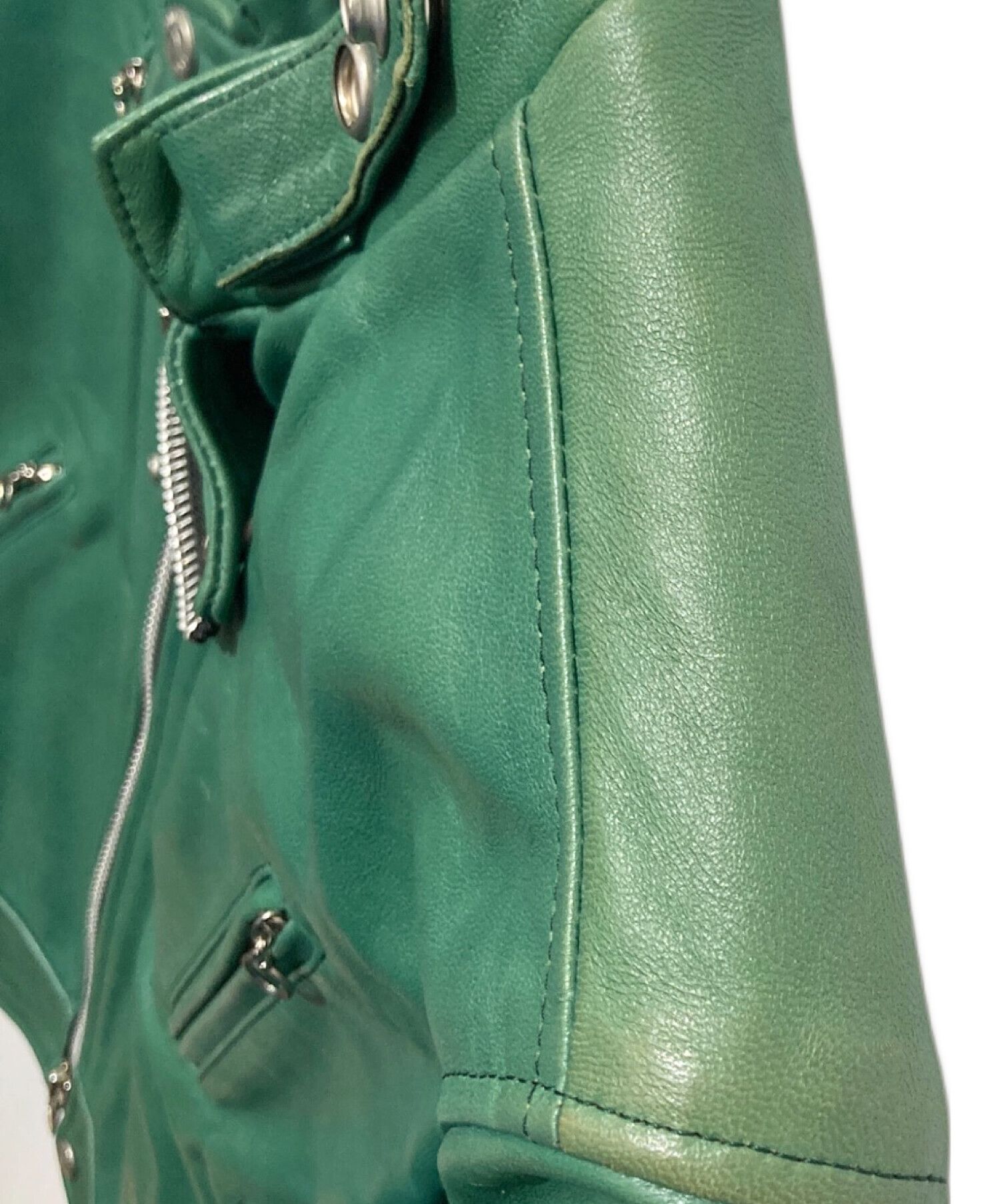 中古・古着通販】Schott (ショット) レザーライダースジャケット