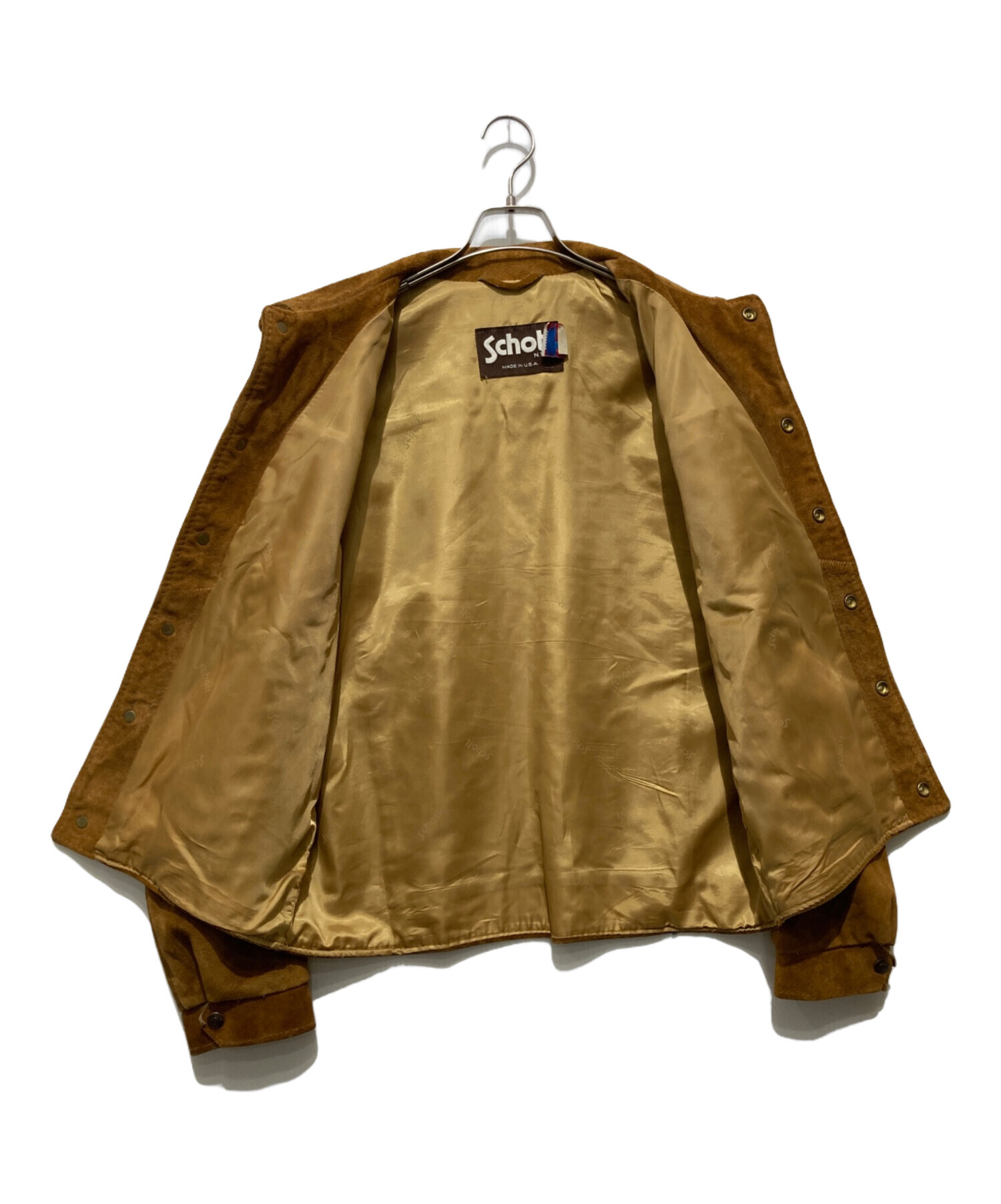 中古・古着通販】Schott (ショット) 3rdスエードトラッカージャケット