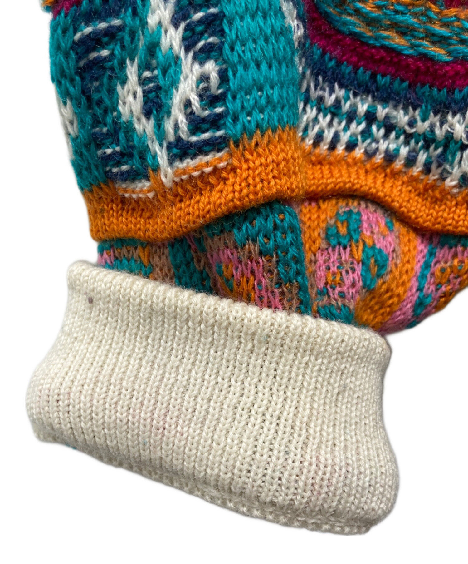 中古・古着通販】Coogi (クージー) 3Dニット マルチカラー サイズ:S