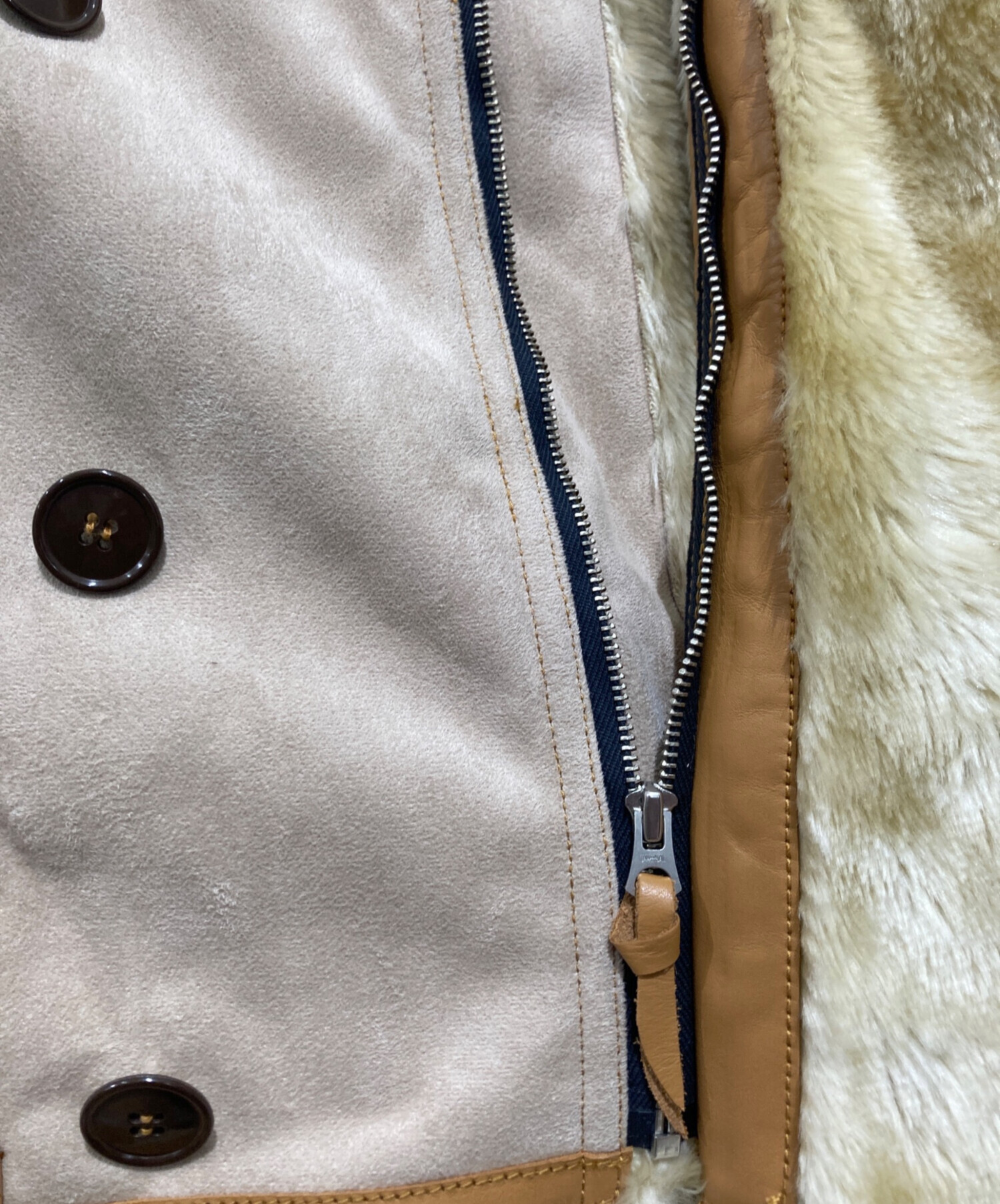 中古・古着通販】UNITED CARR (ユナイテッドカー) フェイクムートン