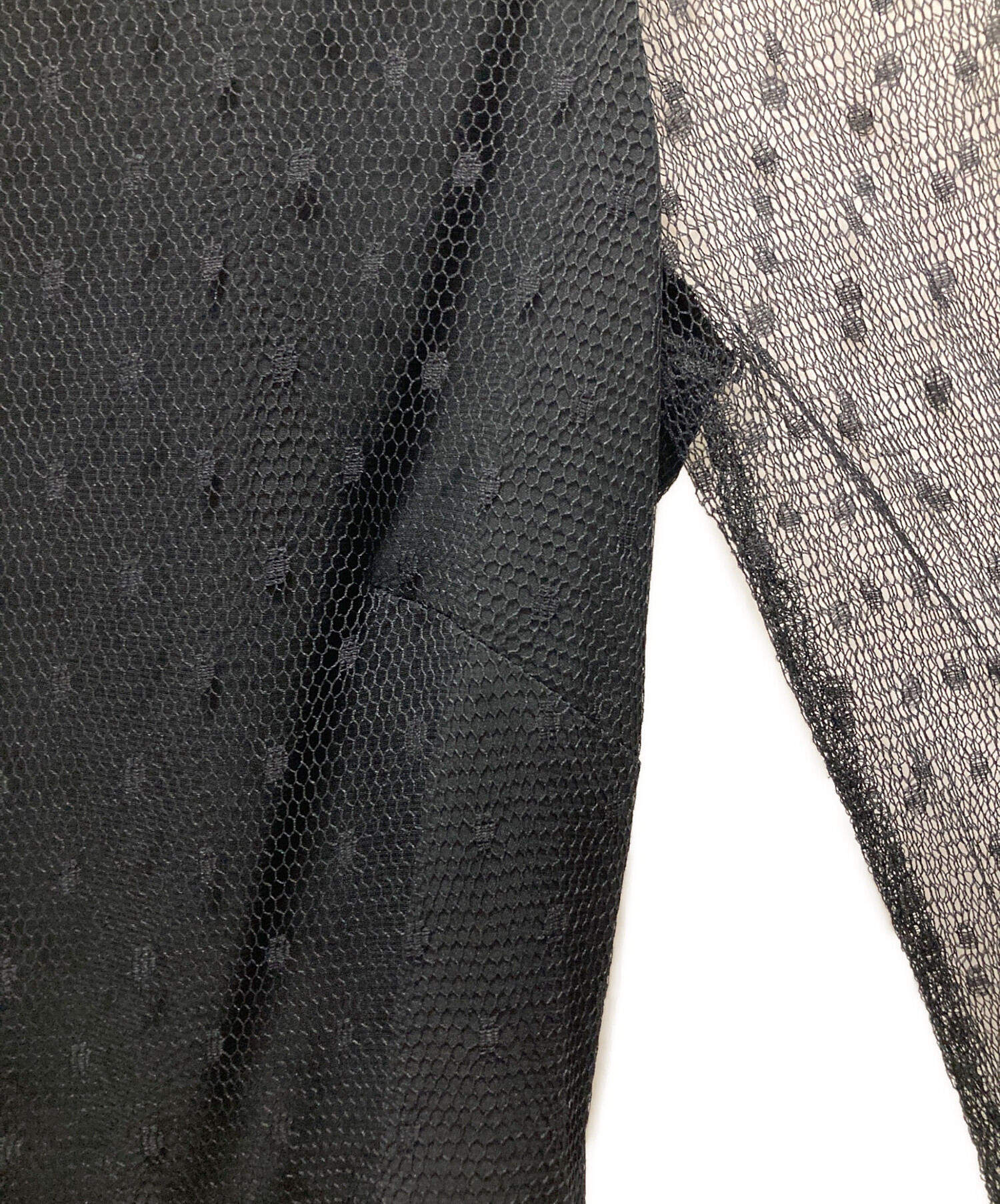 中古・古着通販】RED VALENTINO (レッドヴァレンティノ) チュール袖