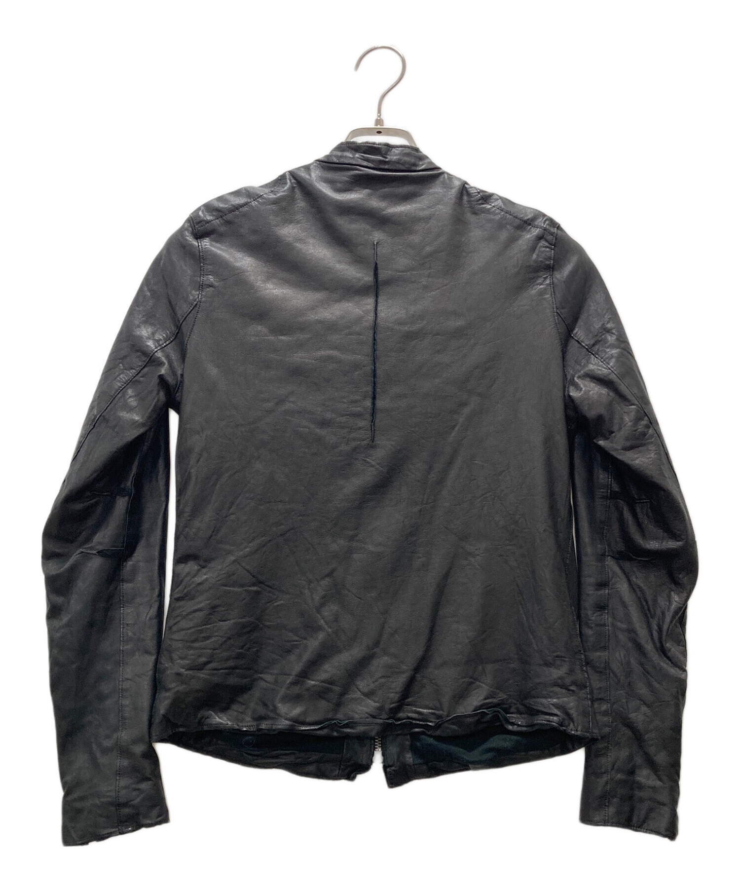 中古・古着通販】sisii (シシ) シングルライダースレザージャケット