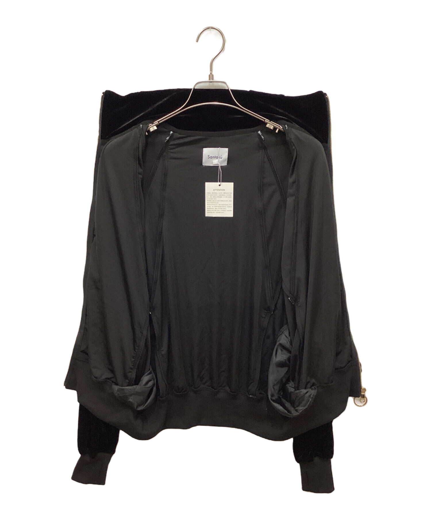 中古・古着通販】santaku (サンタク) velour track jacket/ベロア