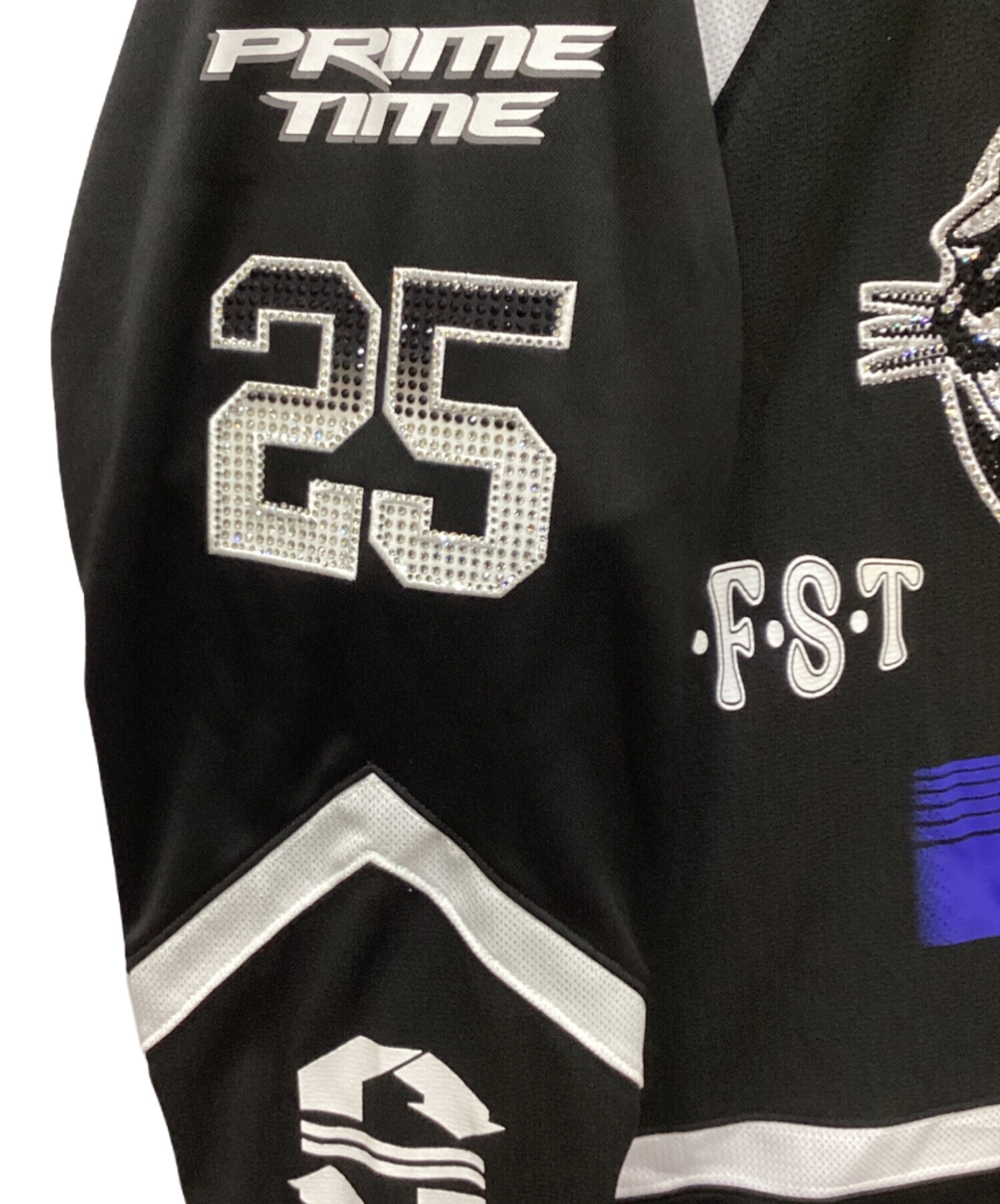 中古・古着通販】SUPREME (シュプリーム) Rhinestone hockey jersey