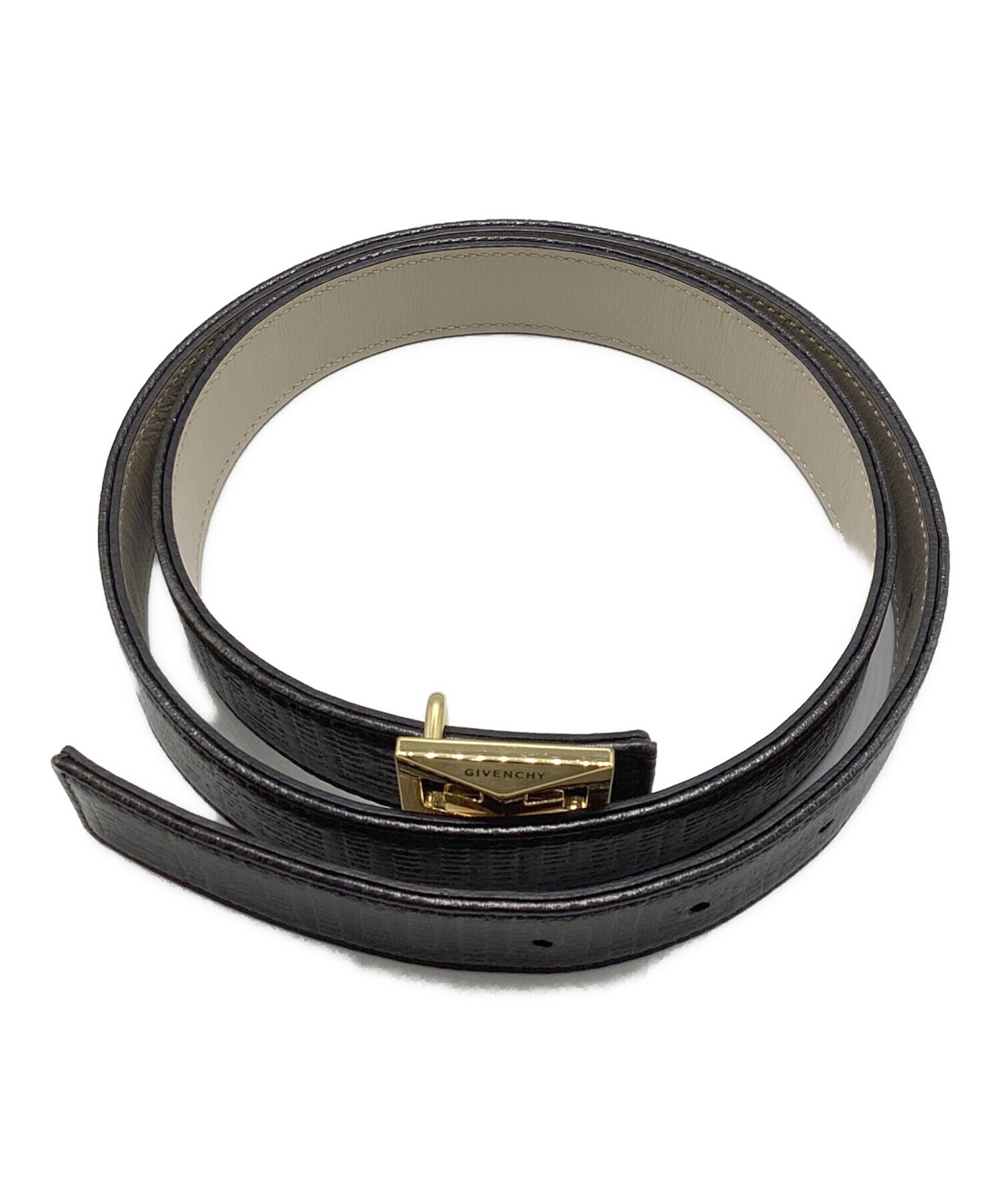 中古・古着通販】GIVENCHY (ジバンシィ) 4Gリバーシブルベルト