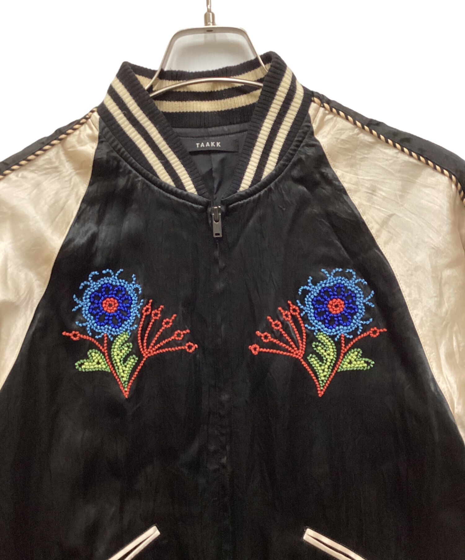 中古・古着通販】TAAKK (ターク) 刺繍スーベニアジャケット/シシュウ