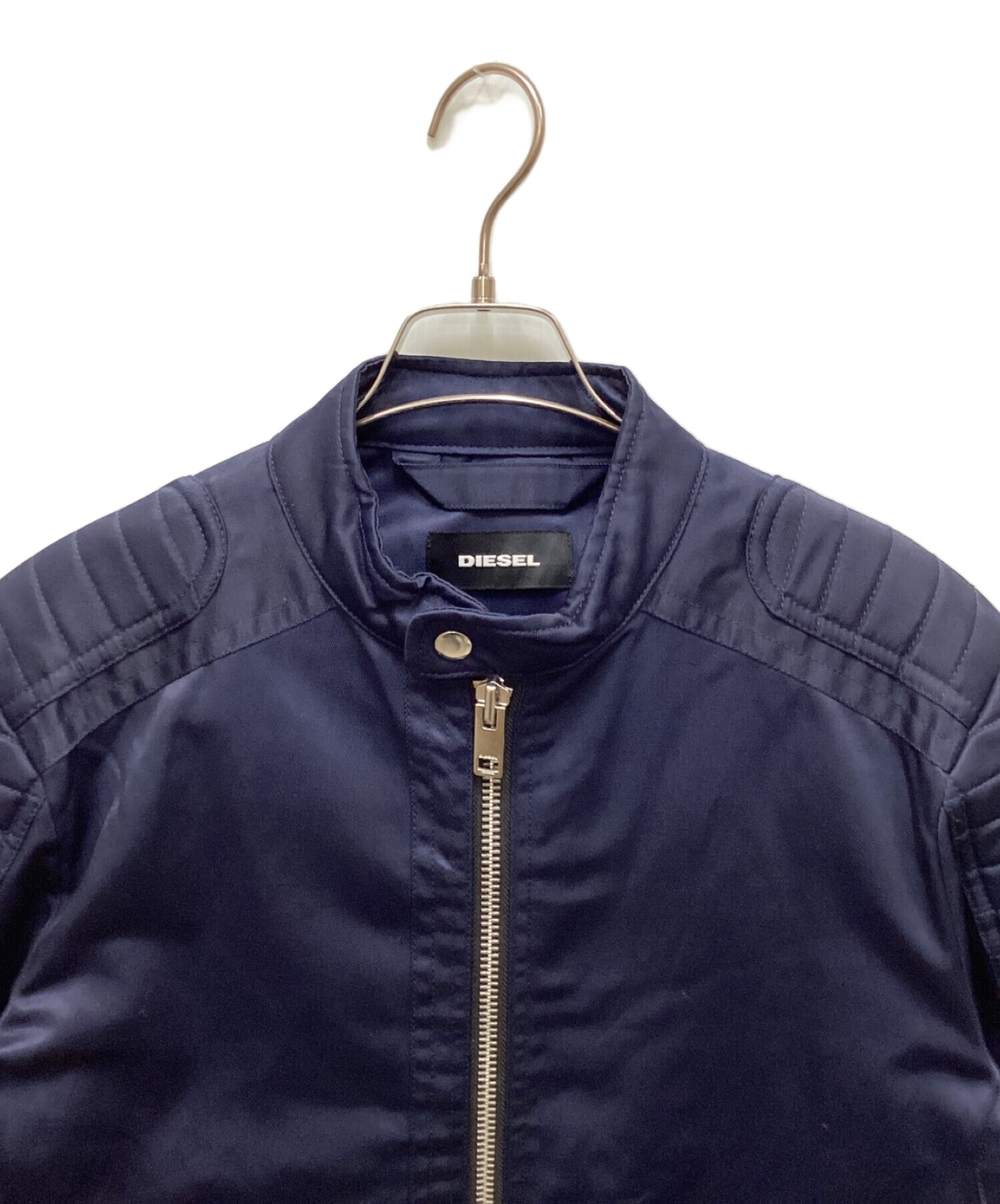 中古・古着通販】DIESEL (ディーゼル) ナイロンシングルライダース