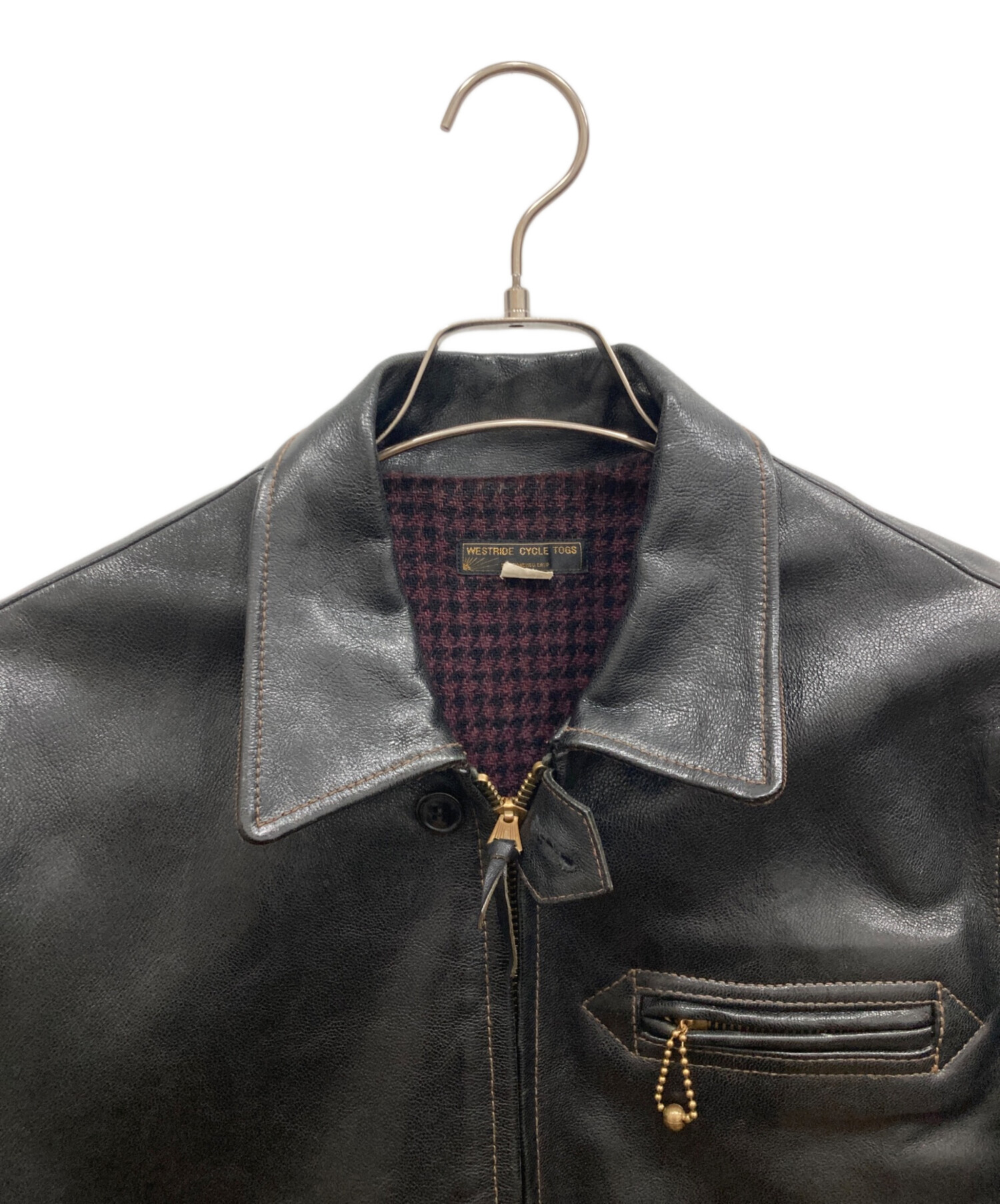 中古・古着通販】WEST RIDE (ウエストライド) GOAT SKIN LEATHER