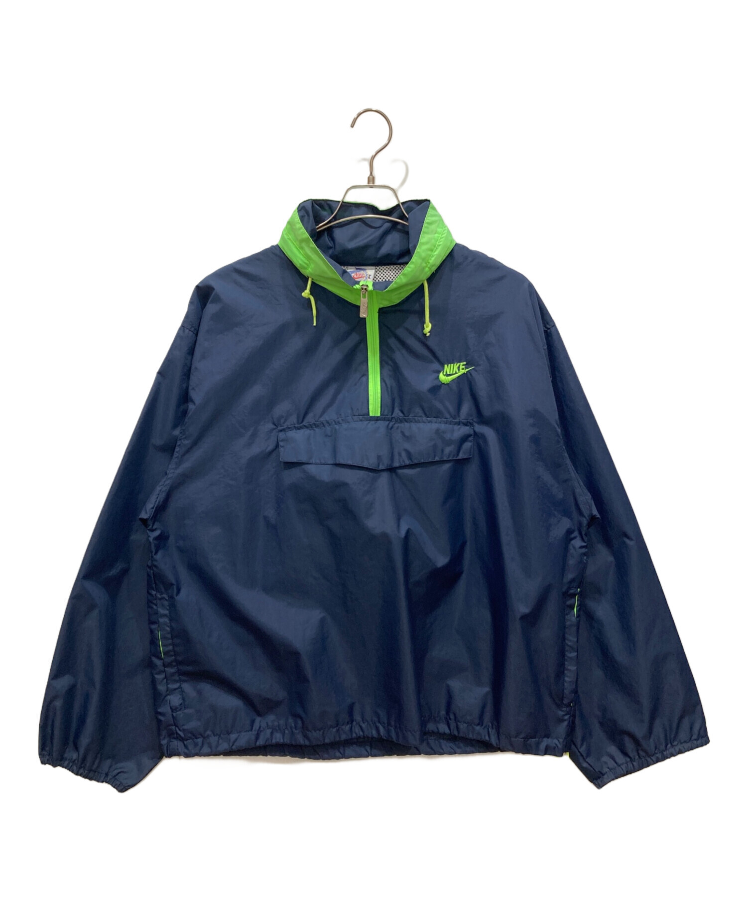 中古・古着通販】NIKE (ナイキ) アノラックパーカー ネイビー サイズ:M