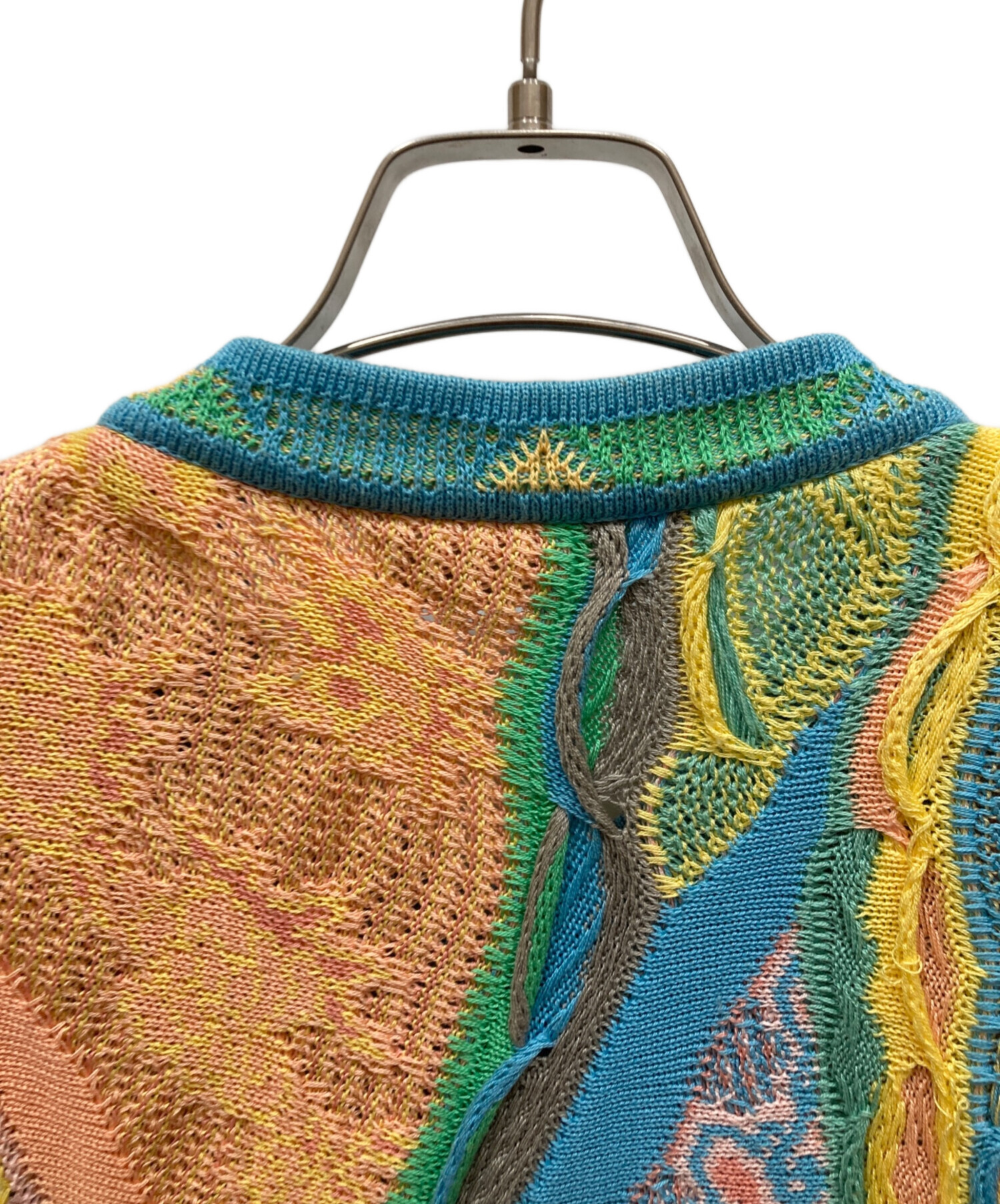 中古・古着通販】COOGI (クージー) ニットカーディガン マルチカラー