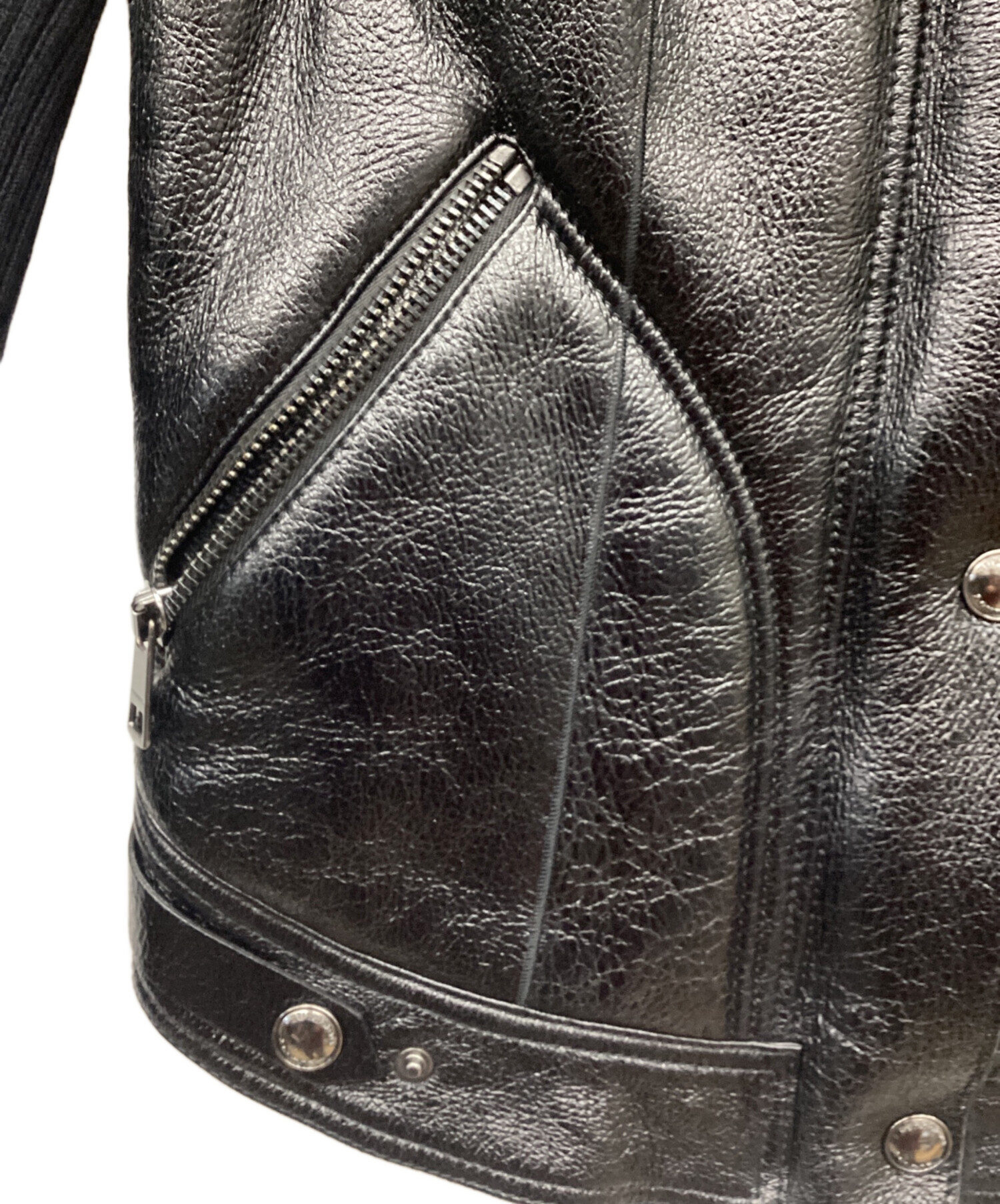 中古・古着通販】BURBERRY LONDON (バーバリーロンドン) ラムレザー裏