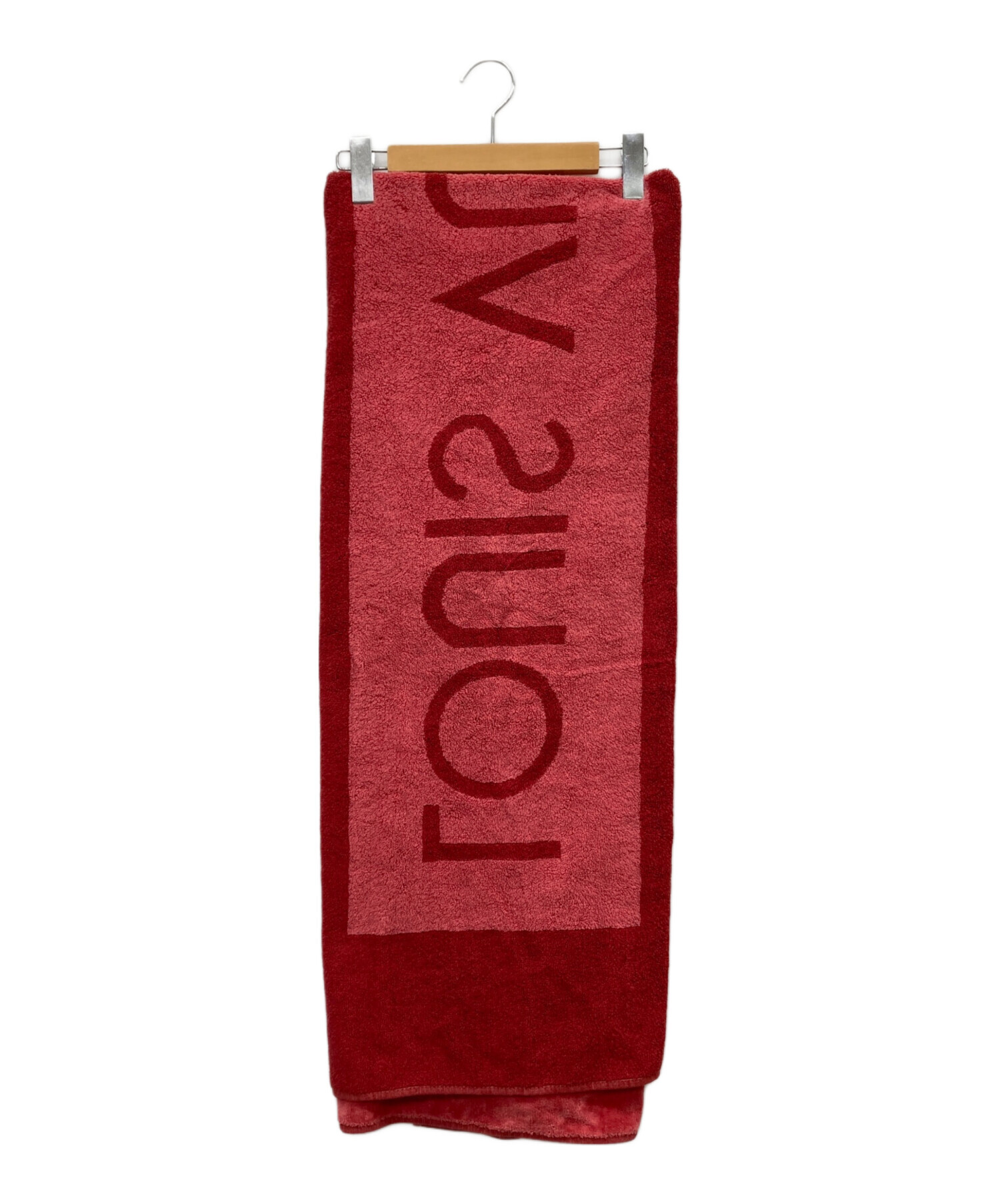 中古・古着通販】LOUIS VUITTON (ルイ ヴィトン) バスタオル レッド
