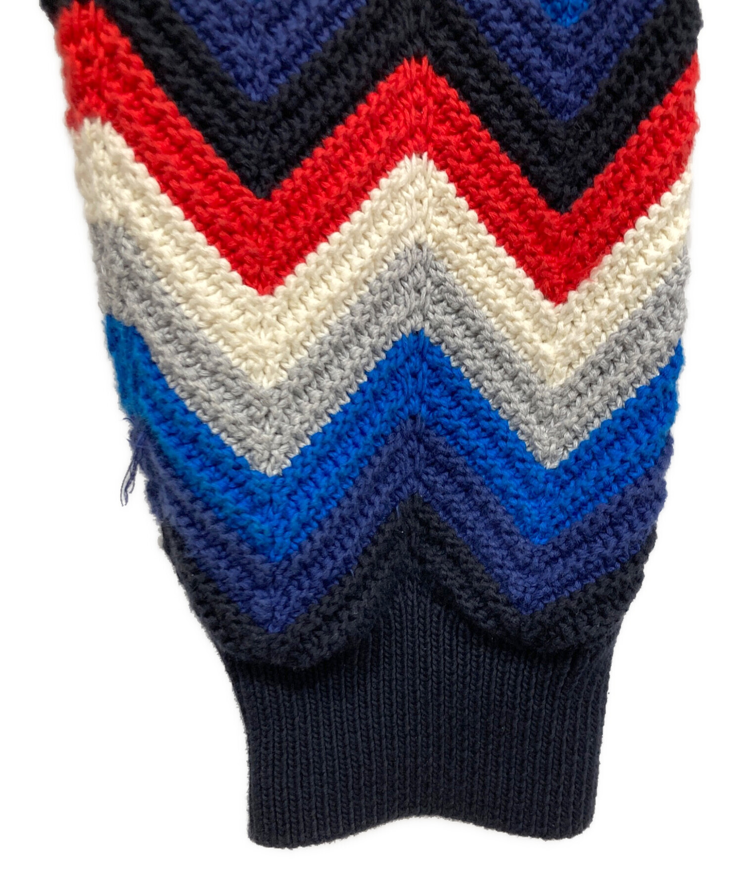 中古・古着通販】missoni (ミッソーニ) ニットカーディガン ブラック