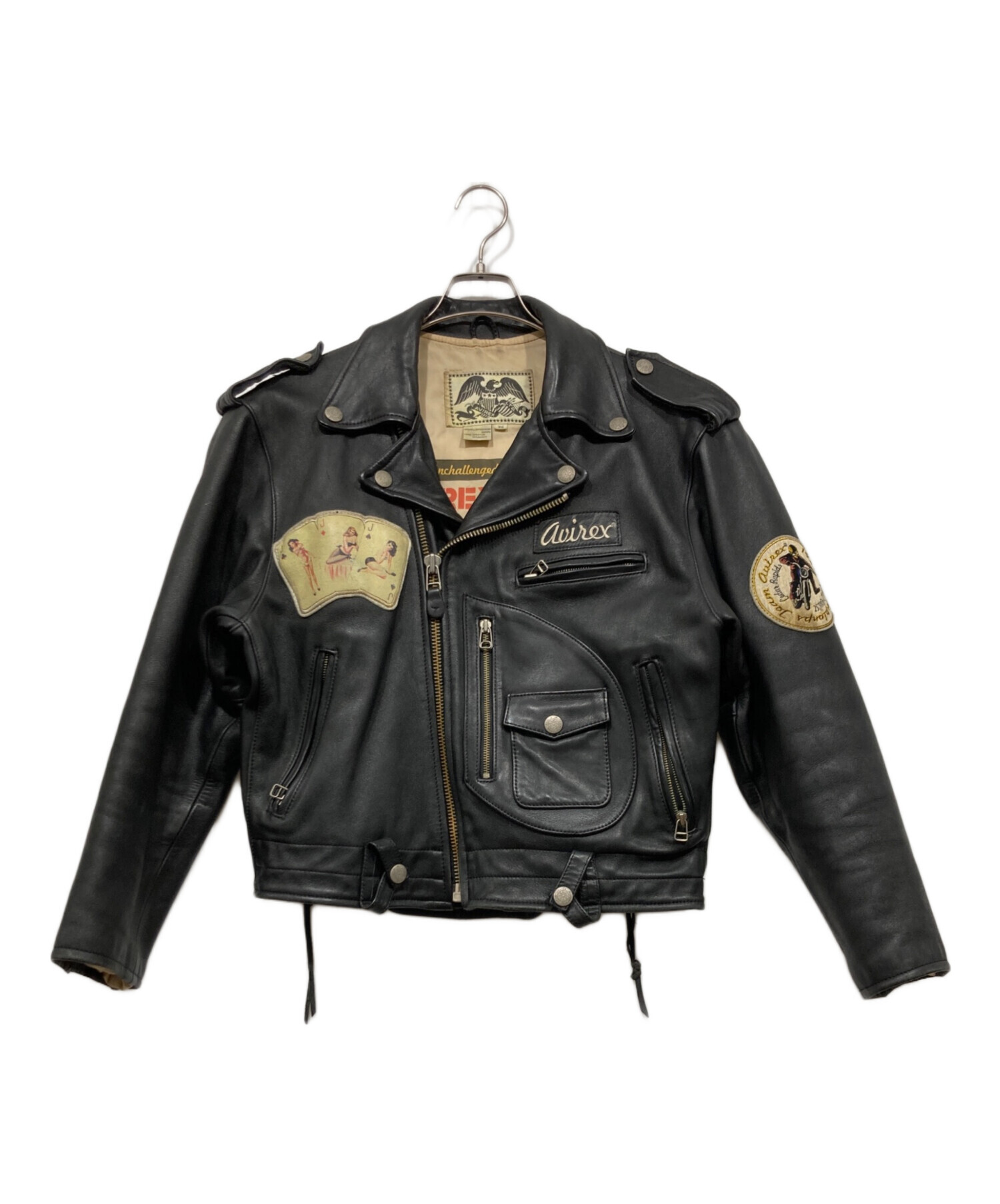 中古・古着通販】AVIREX (アヴィレックス) THREE JACKSライダース